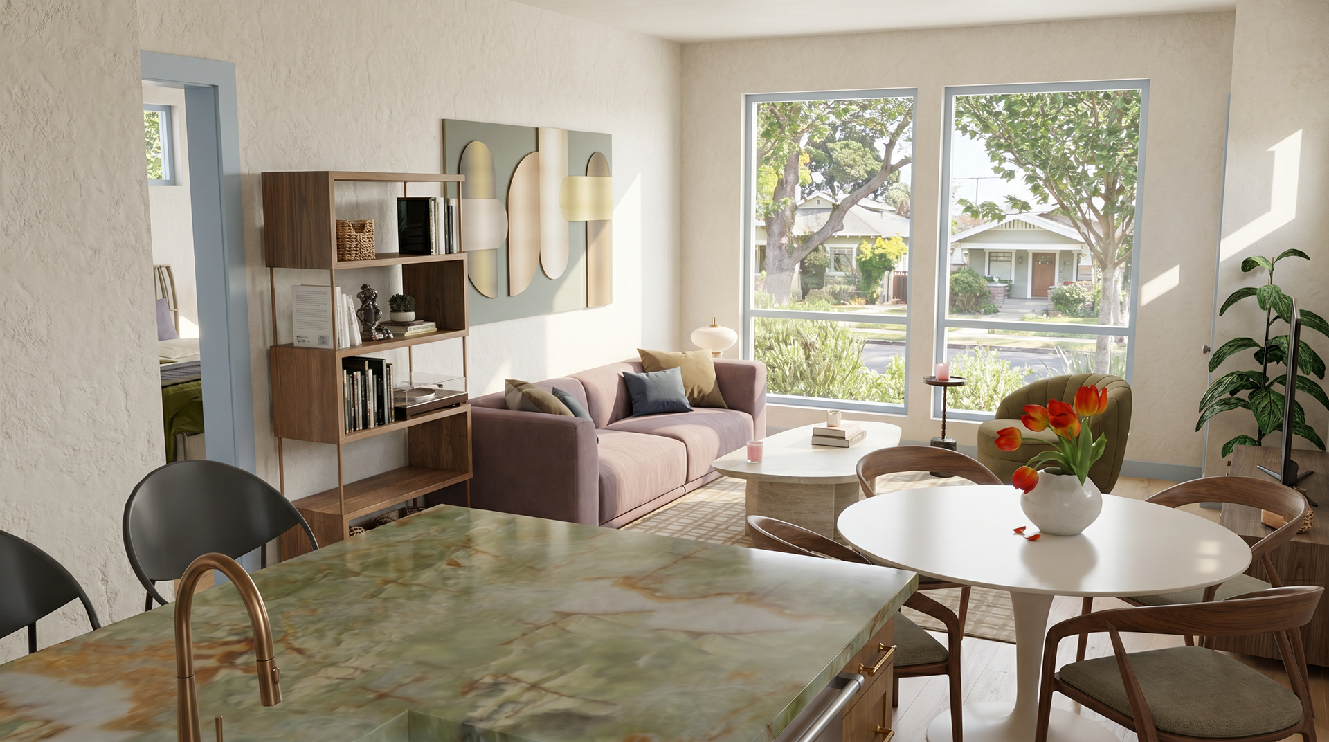 Island View - Living Room