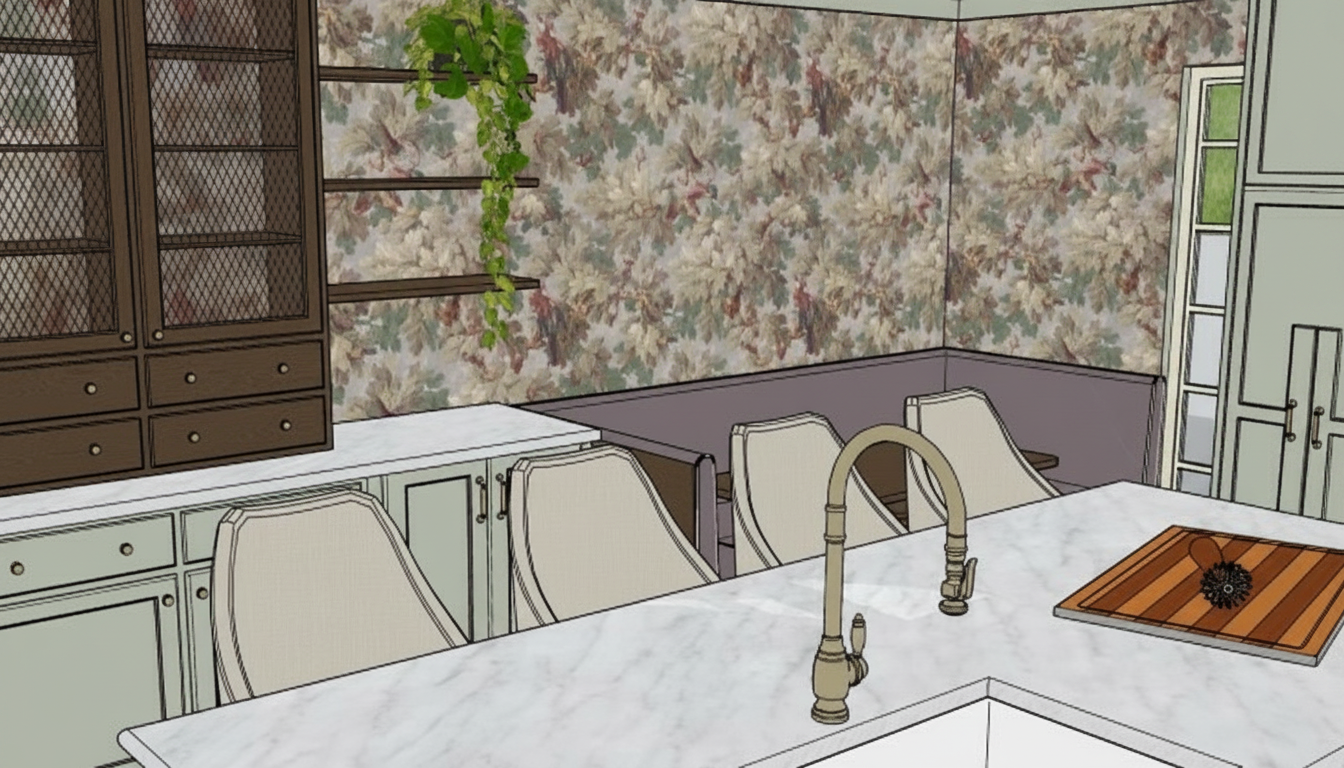 BREAKFAST NOOK AND COFFEE STATION