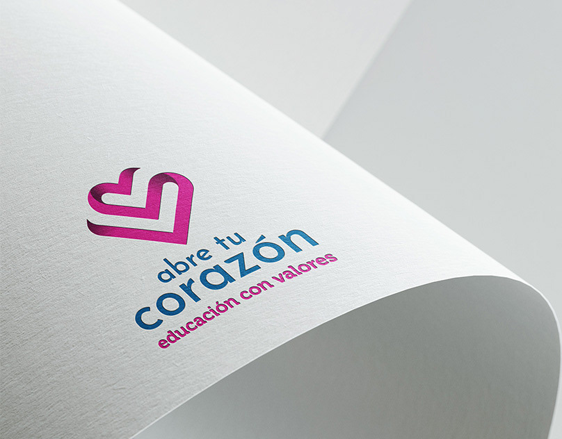logotipo Abre tu corazón