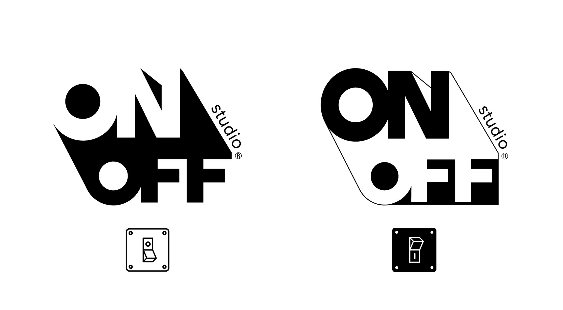 on off  studio logotipo