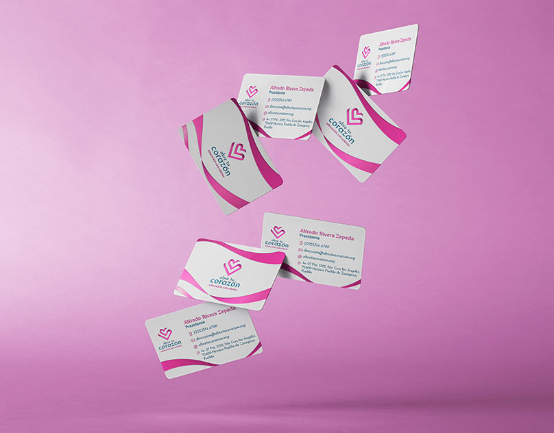 tarjetas de presentación