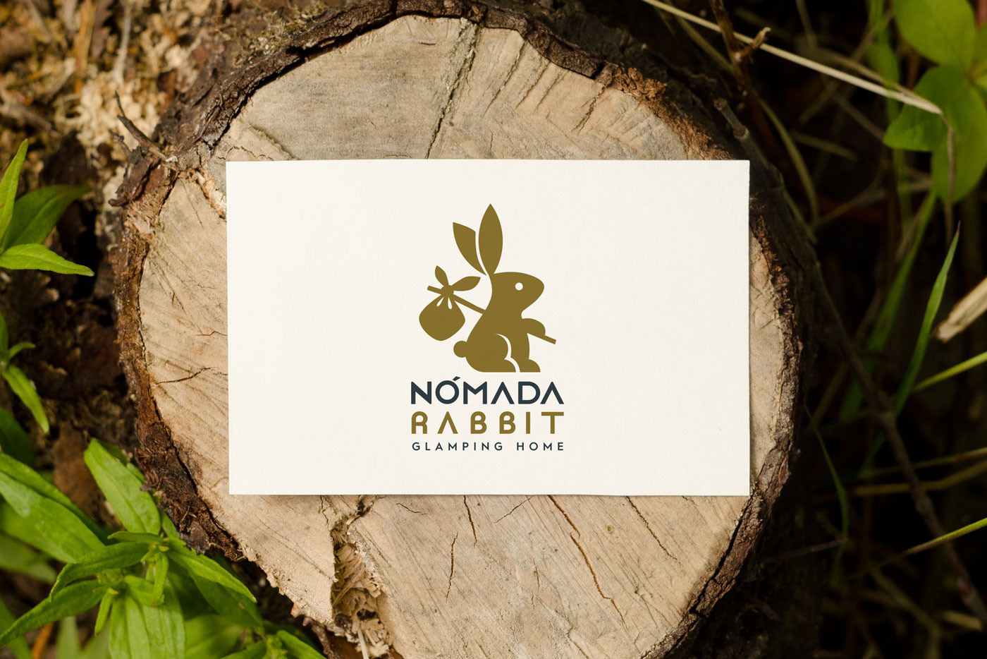 nómada rabbit tarjetas de presentación