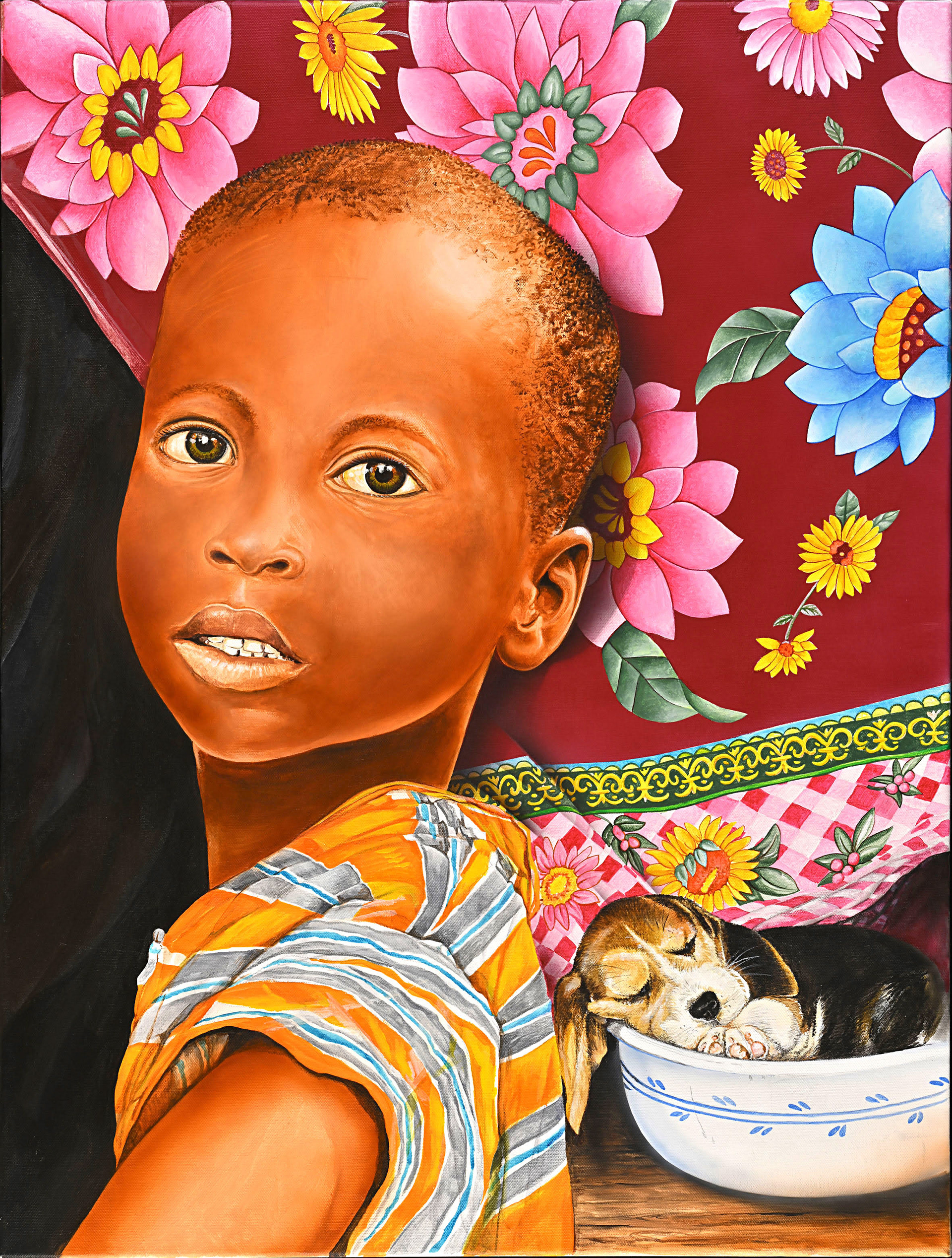 Le petit garçon et son chien