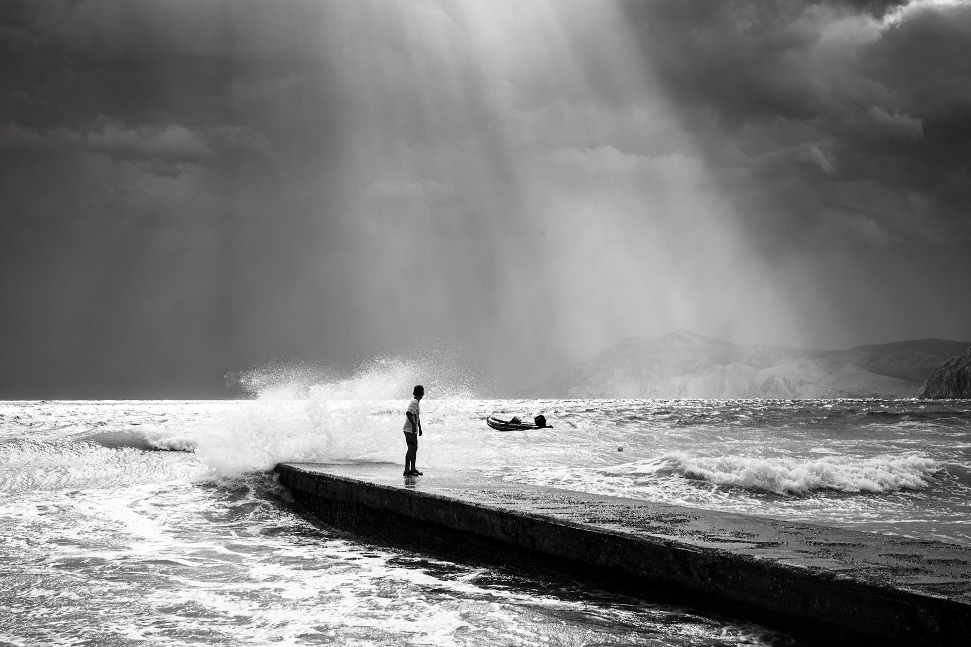 Bora Sturm - Baska Kroatien