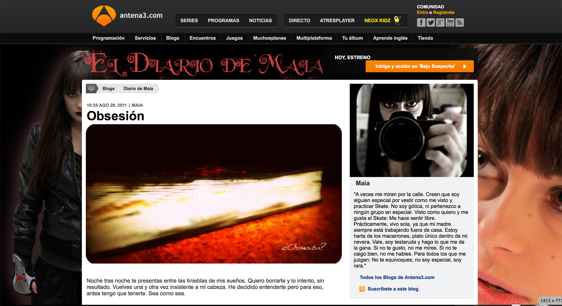 Maia Character's Blog