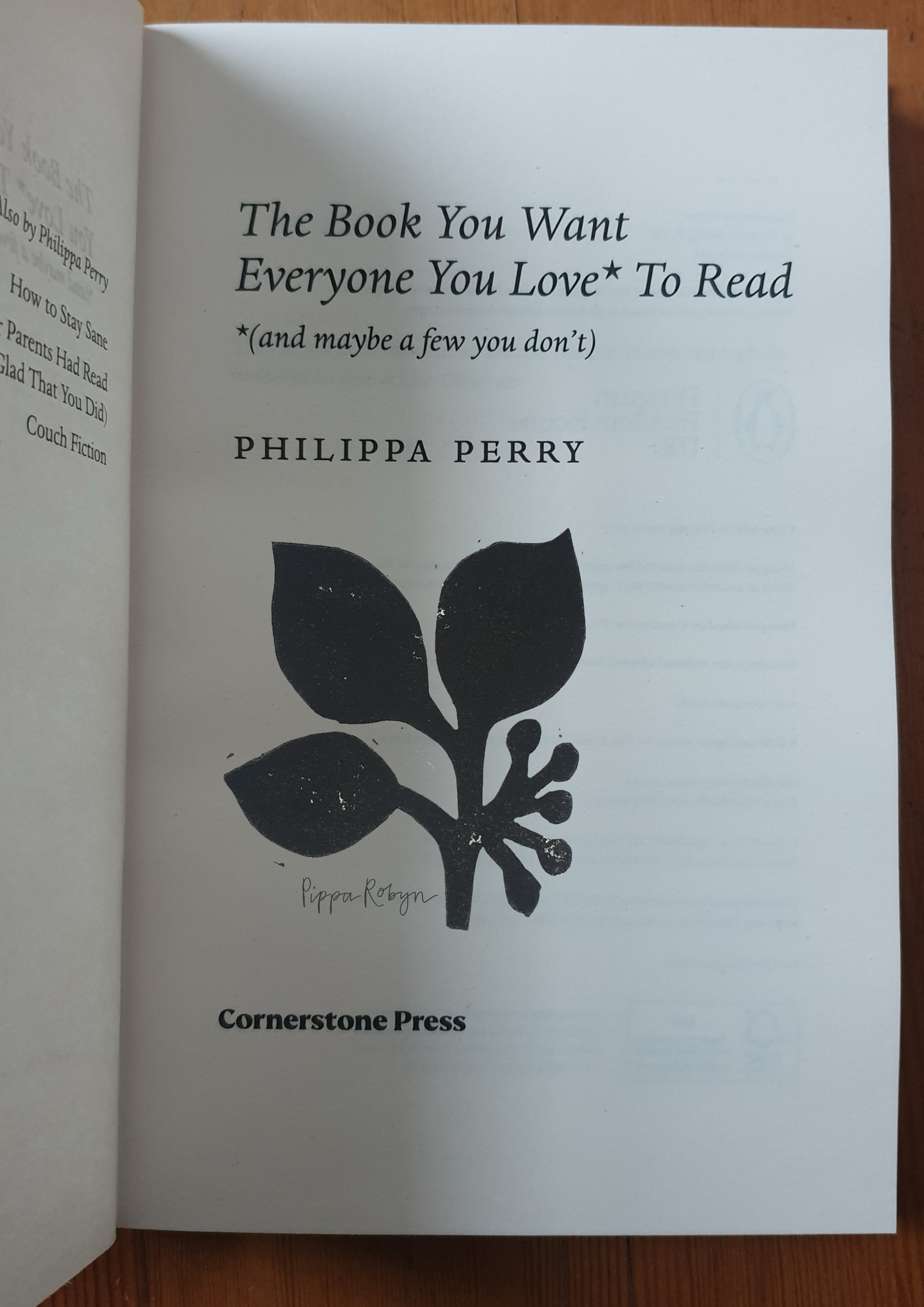 The Book You Want Everyone You Love To Read | Philippa Perry