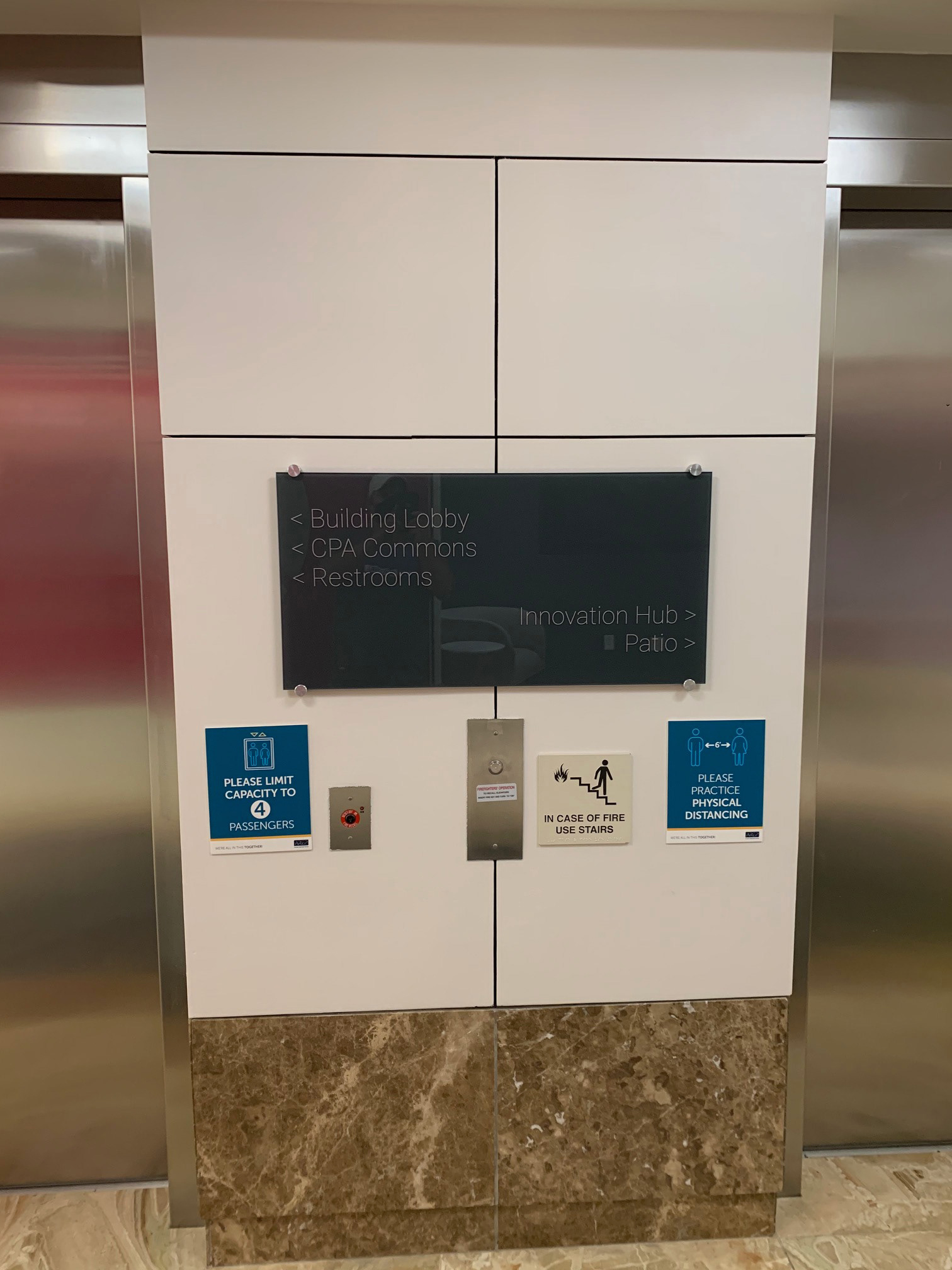 AICPA 1st Floor Lobby Directional • Durham, NC