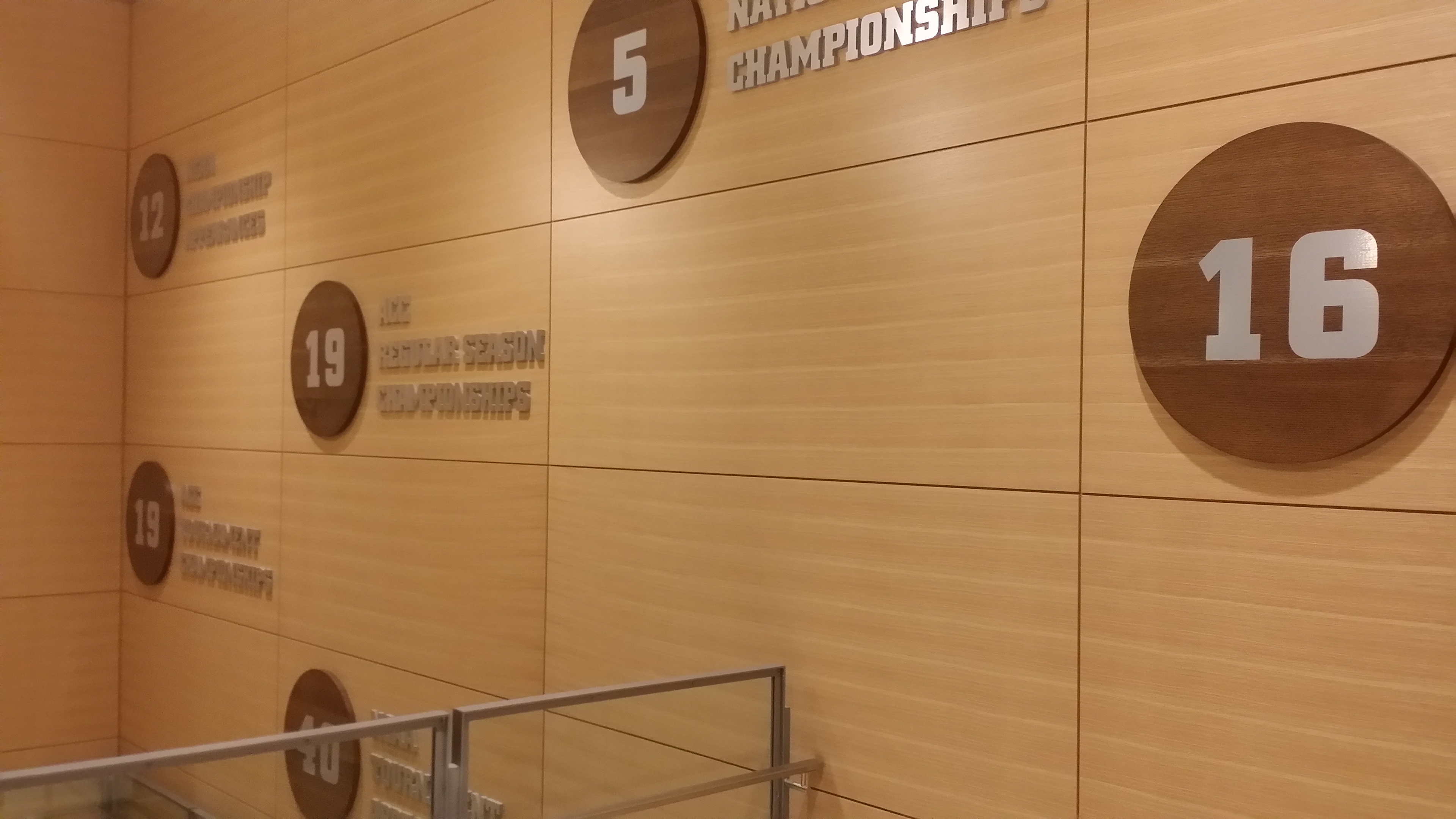 Dimensional Letters & Number Discs • Duke Champions Club • Duke University