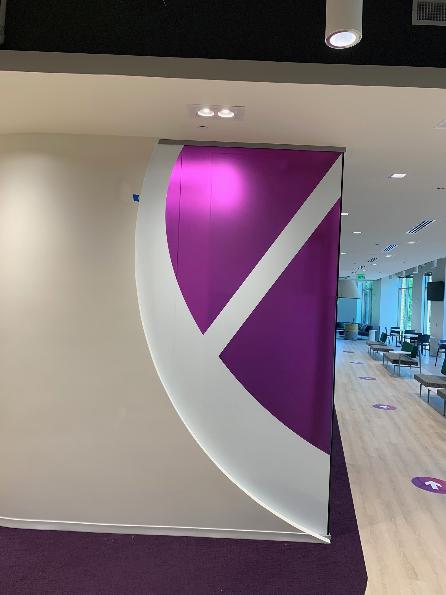 AICPA Innovation Hub Wall Graphic • Opaque and Translucent Vinyl • Durham, NC
