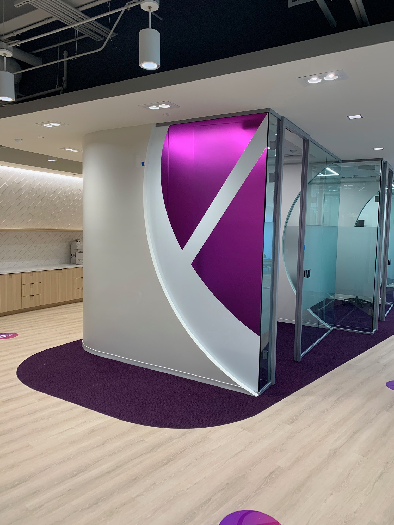 AICPA Innovation Hub Wall Graphic • Opaque and Translucent Vinyl • Durham, NC