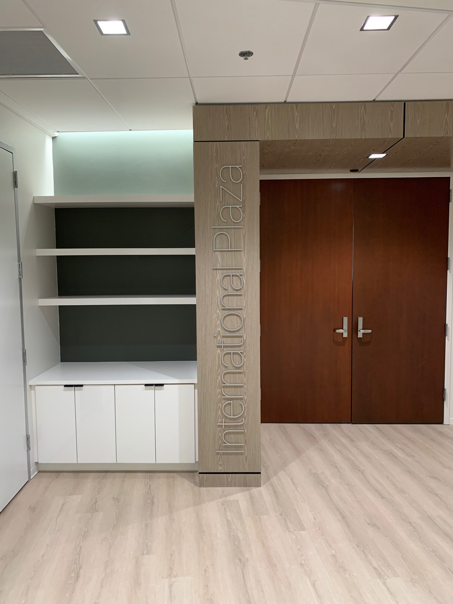 AICPA International Plaza Dimensional Letters (1/4" thick aluminum) • Durham, NC