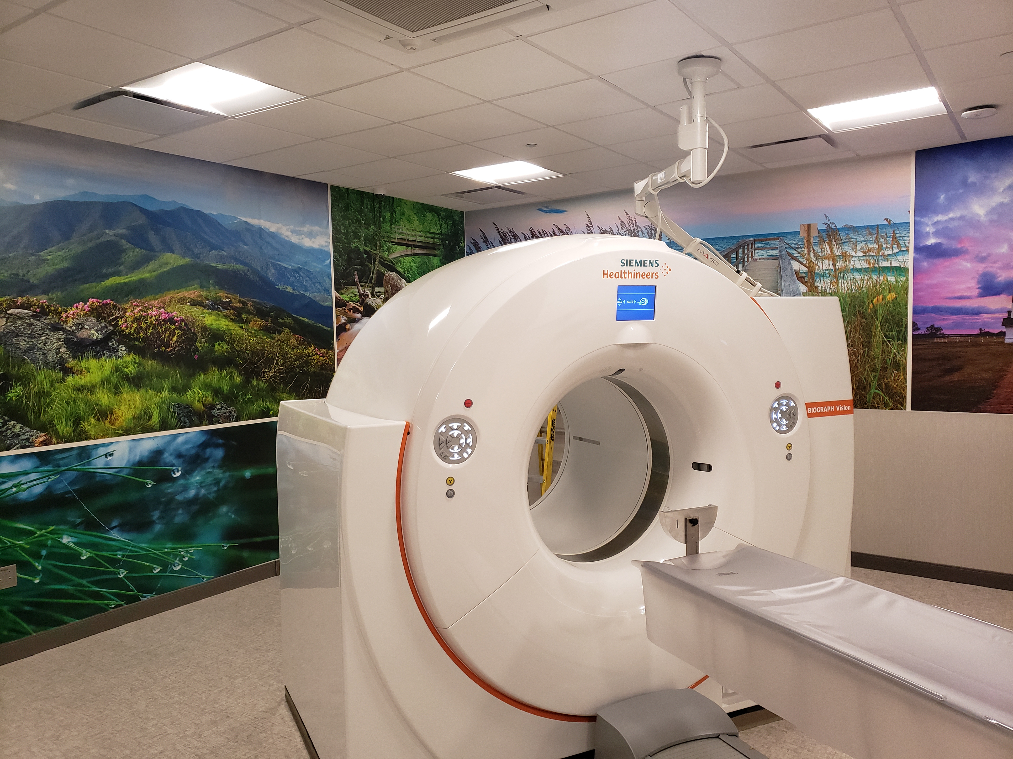 Tiled Wall Graphics (print vinyl) • WakeMed @ Medical Park of Cary • Cary, NC