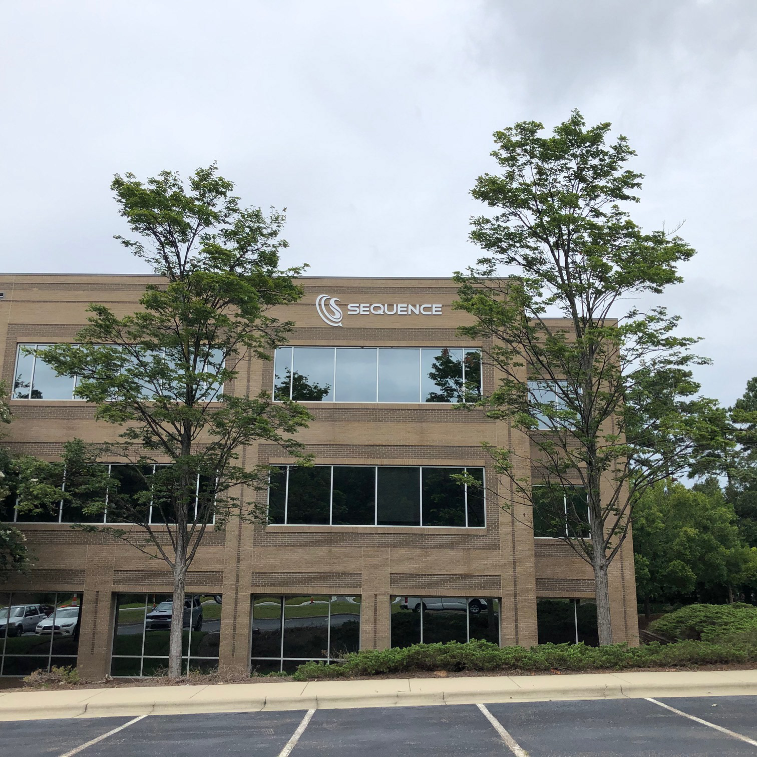 Sequence exterior logo • Morrisville, NC