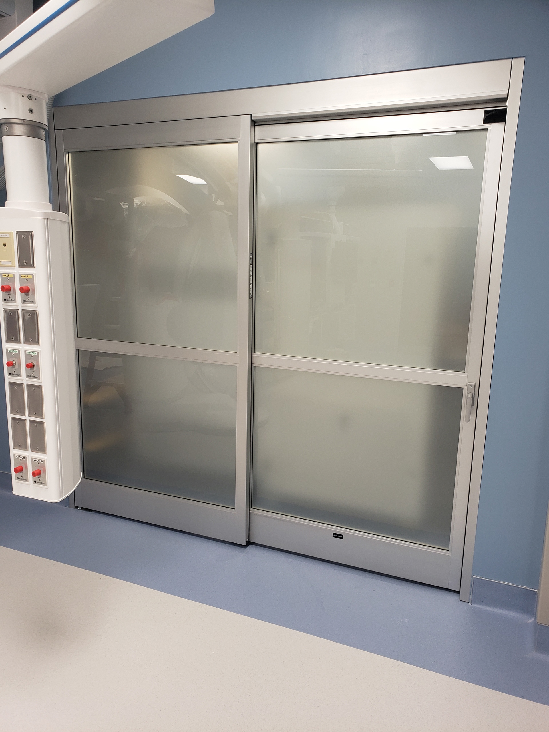 Privacy Film (3M Dusted) • Cath Lab @ WakeMed Heart Center • Raleigh, NC