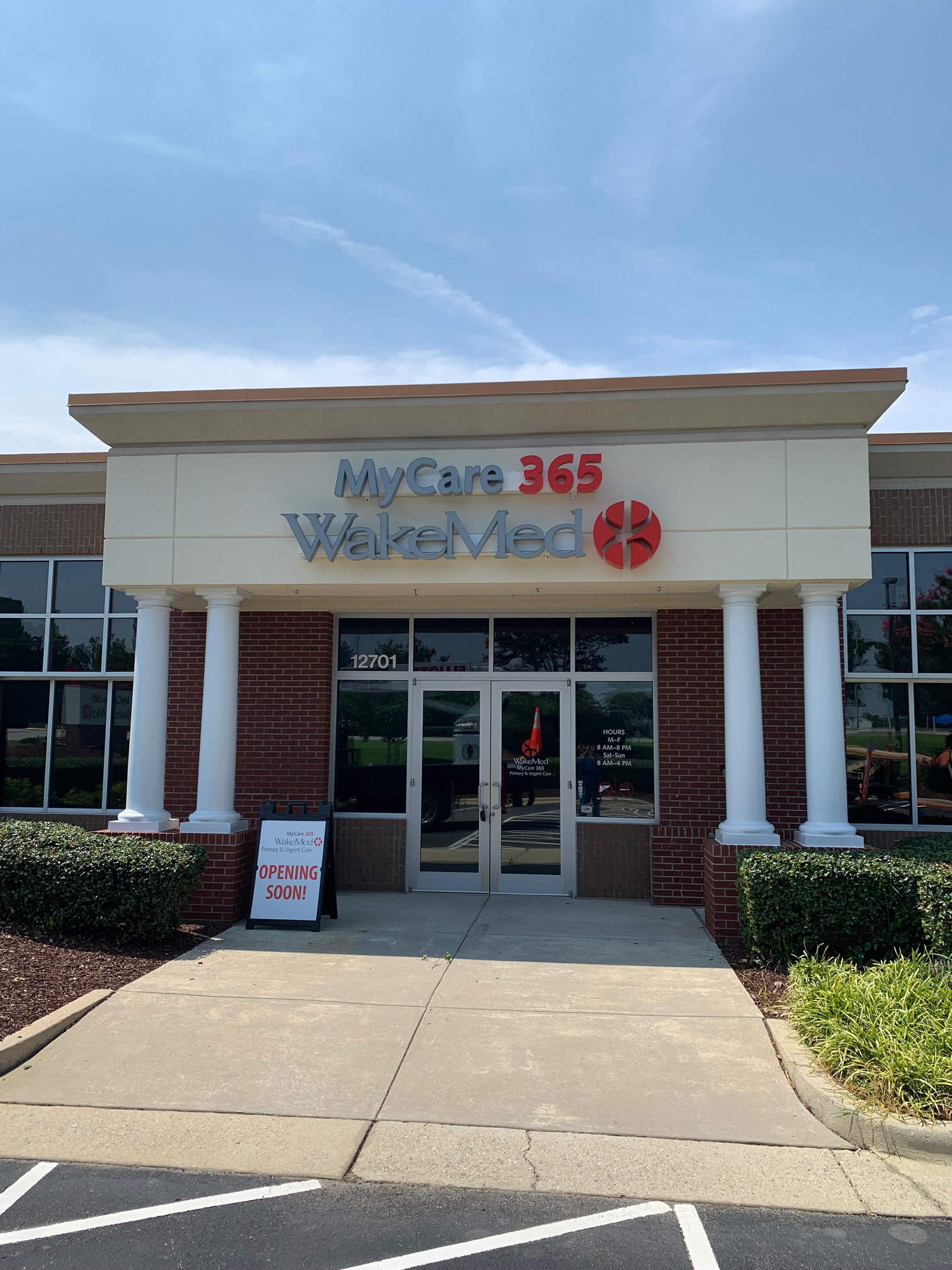 WakeMed MyCare 365 • Garner, NC • Front Raceway Logo (Illuminated)