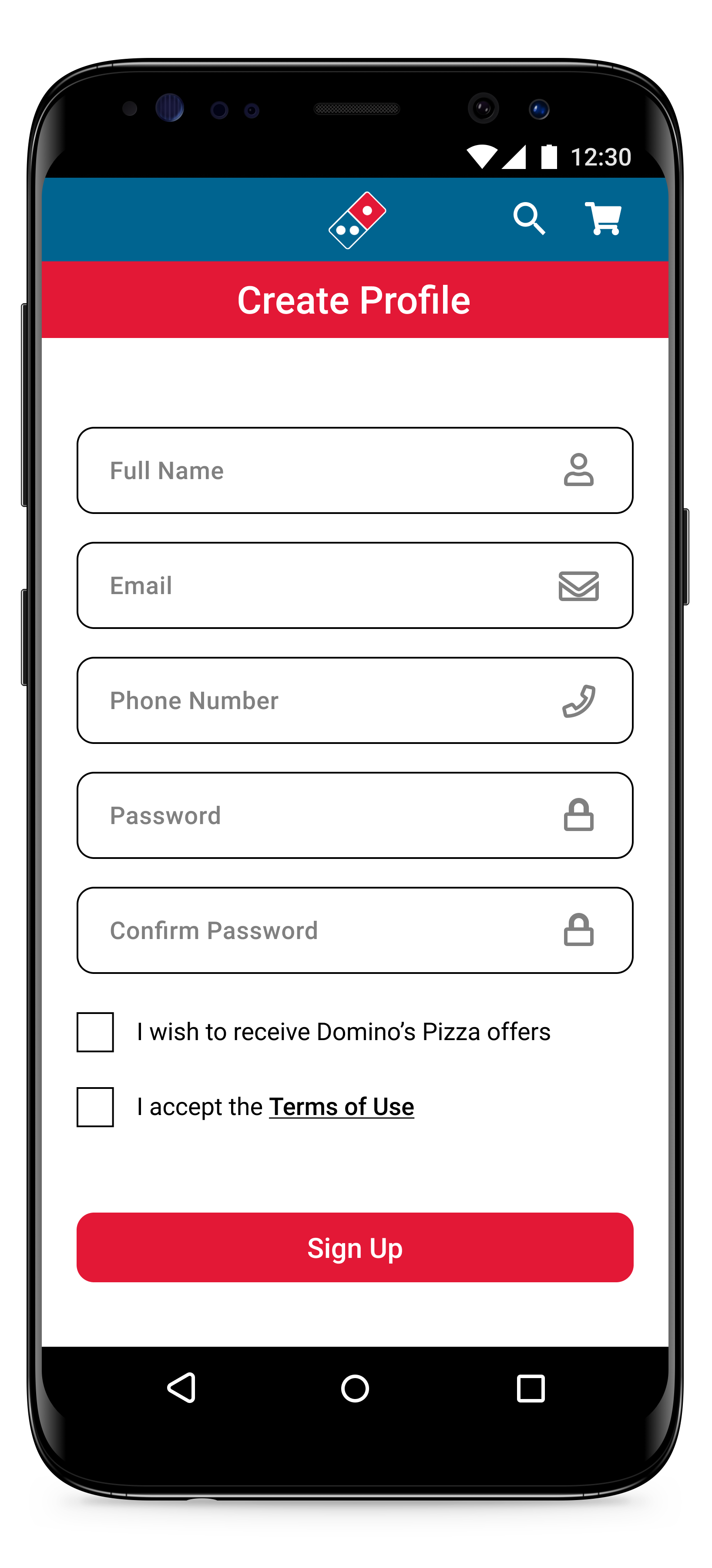 Sign Up - after