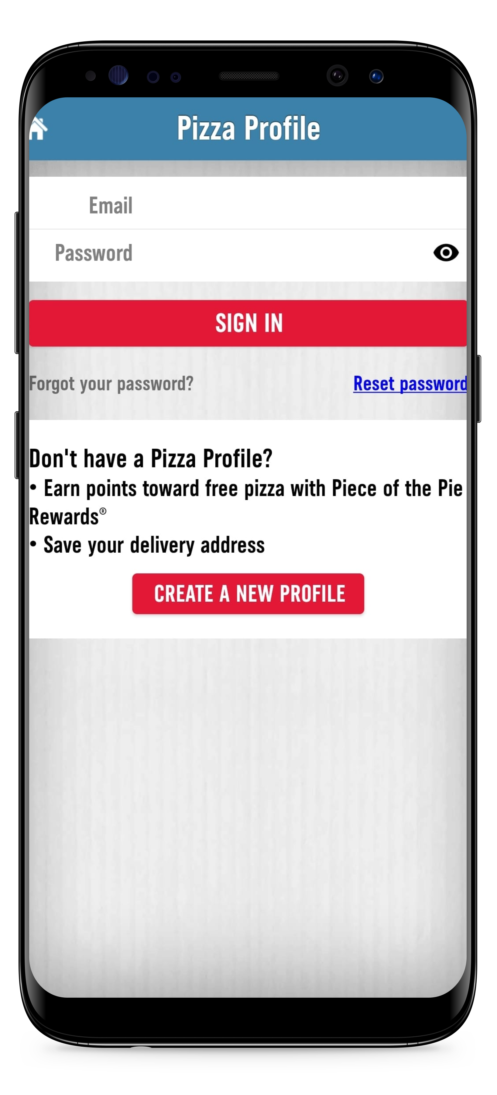 Log In - before
