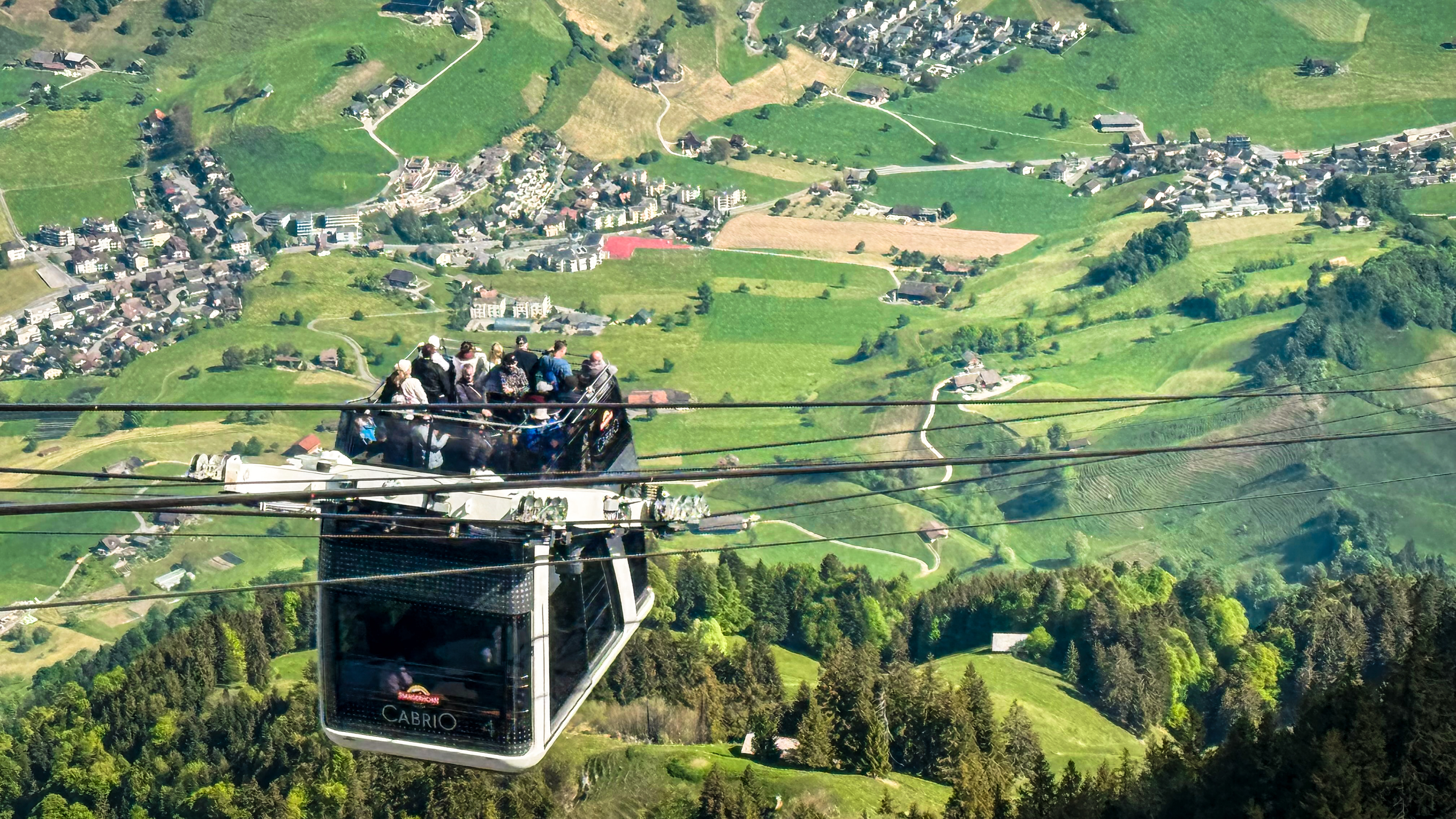 Ein Balkon über der Innerschweiz