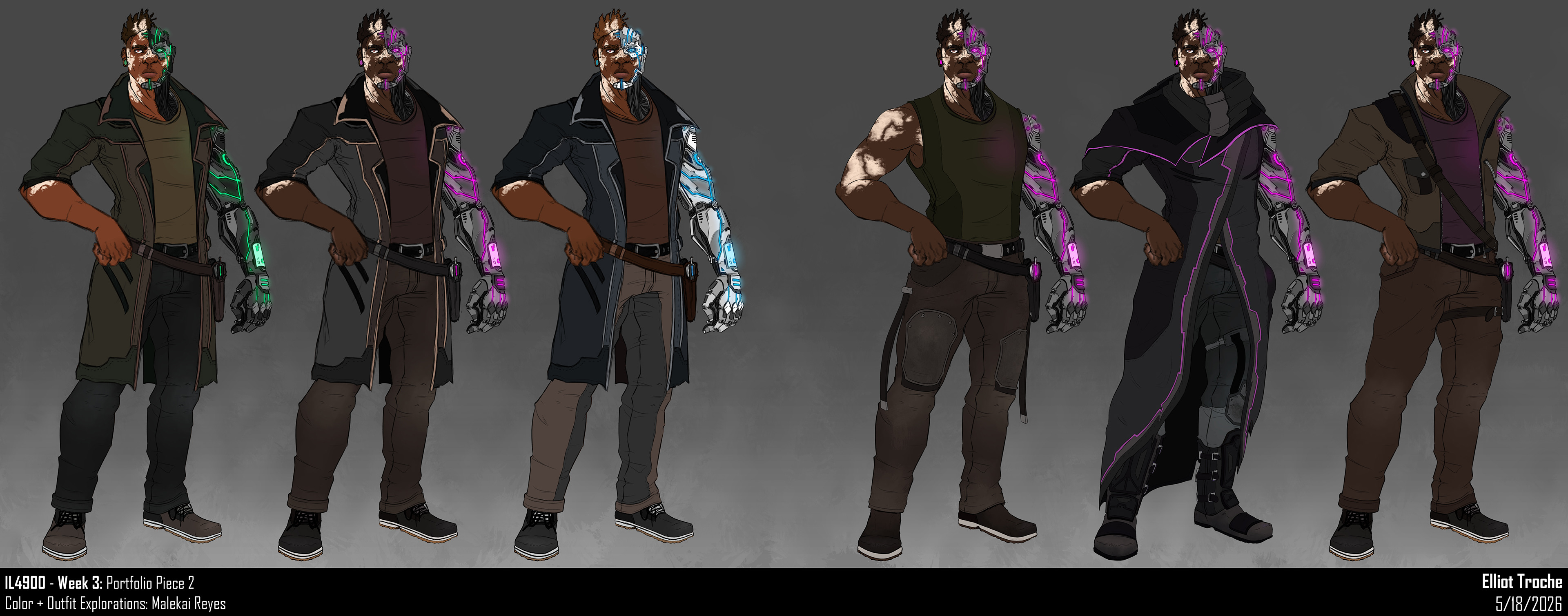 Malekai Reyes - Outfit Exploration