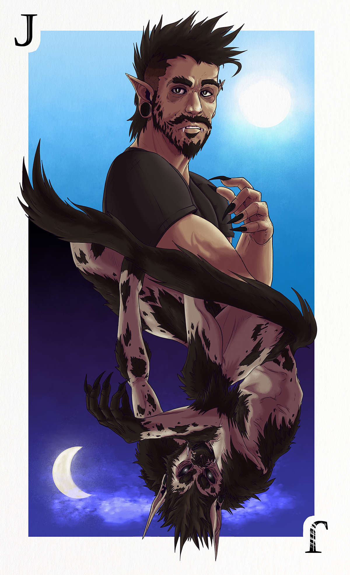 Judas - Playing Card Design