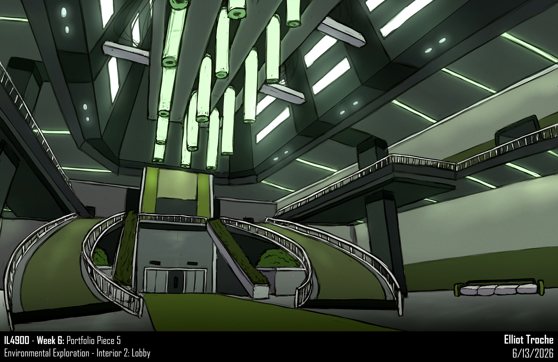 Environmental Exploration - Lobby Interior