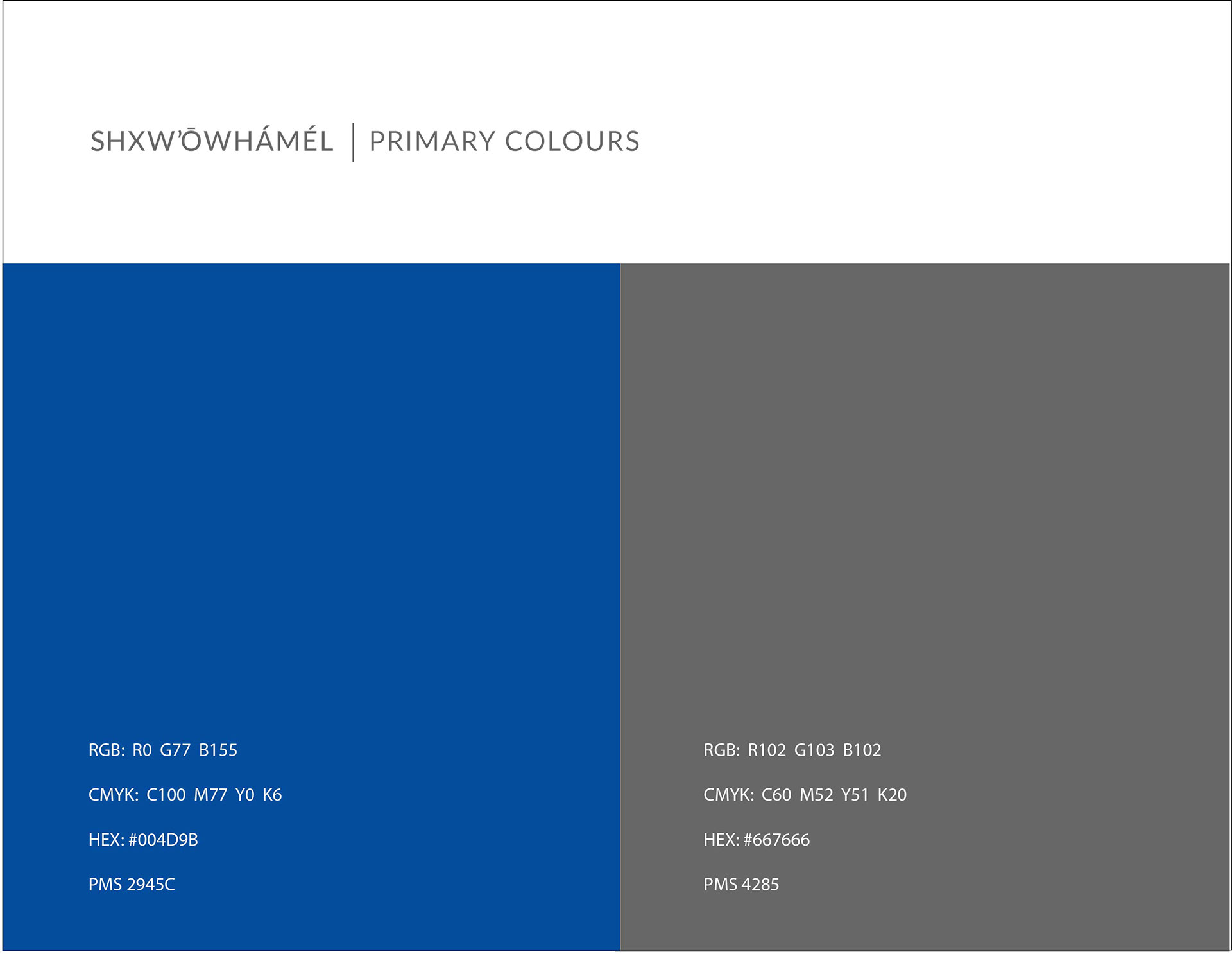 First Nation Branding Style Guide