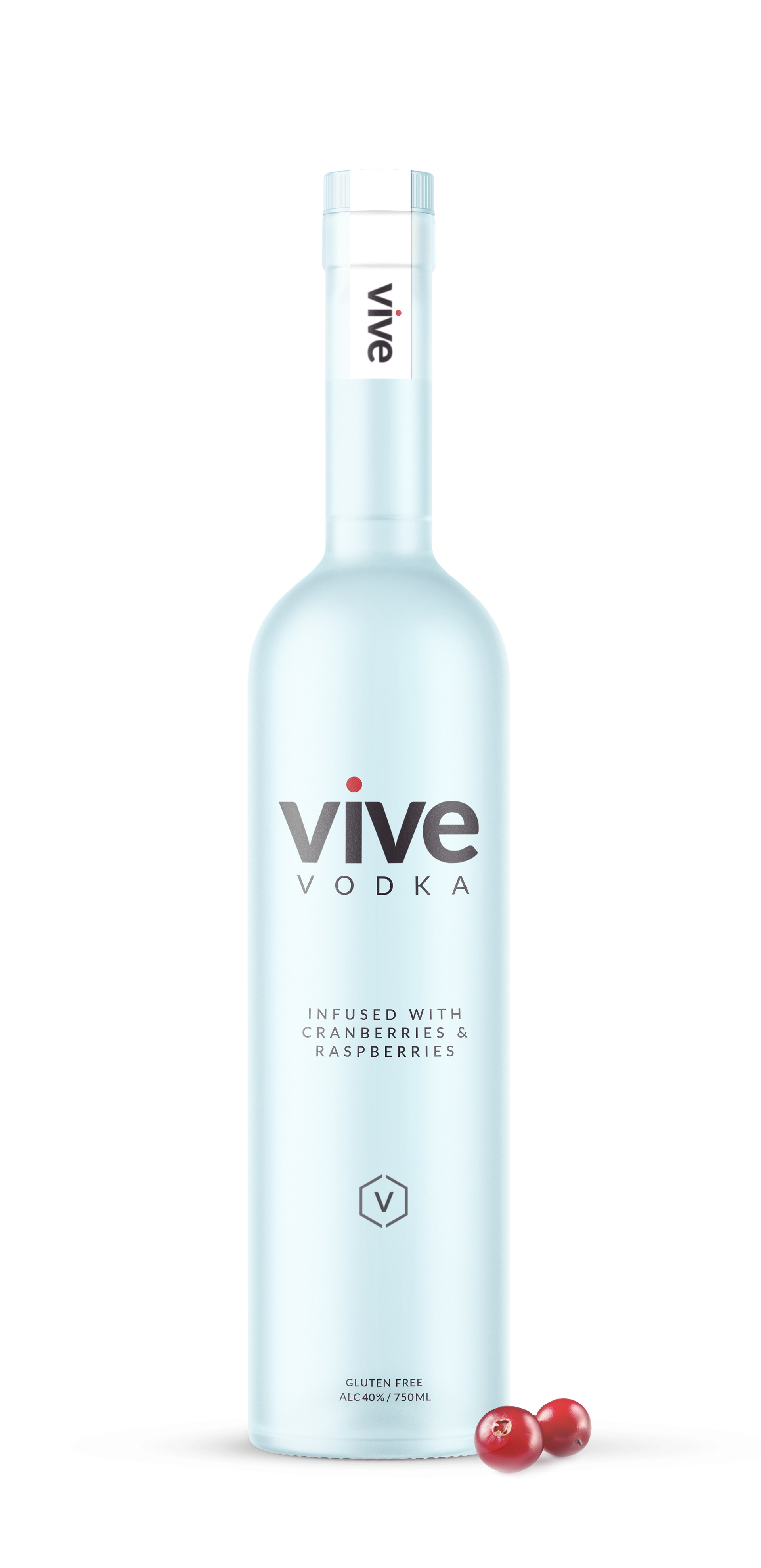Vodka logo and bottle packaging design