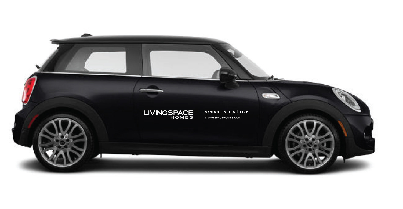 Livingspace Homes Service Vehicle graphics