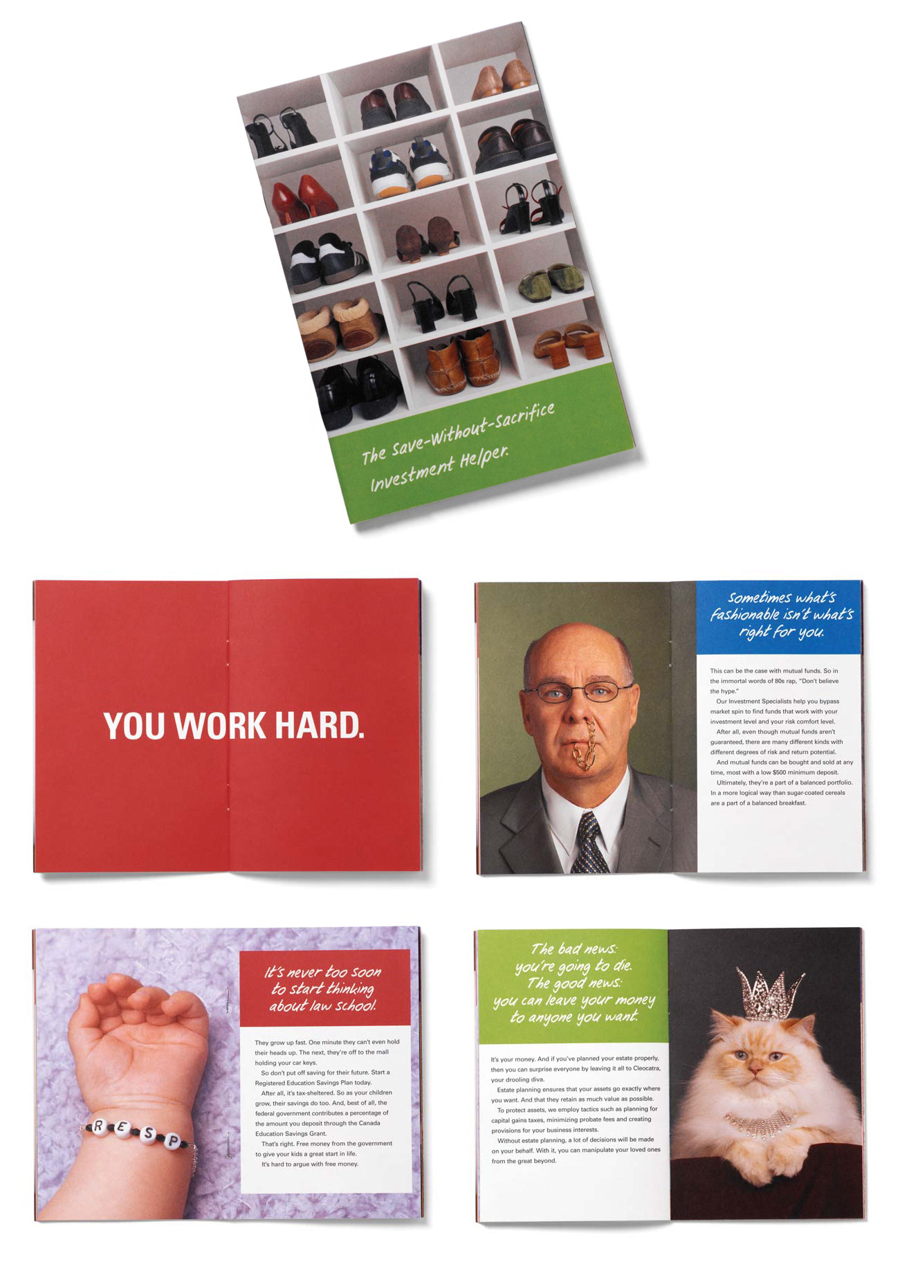 banking in-branch booklets