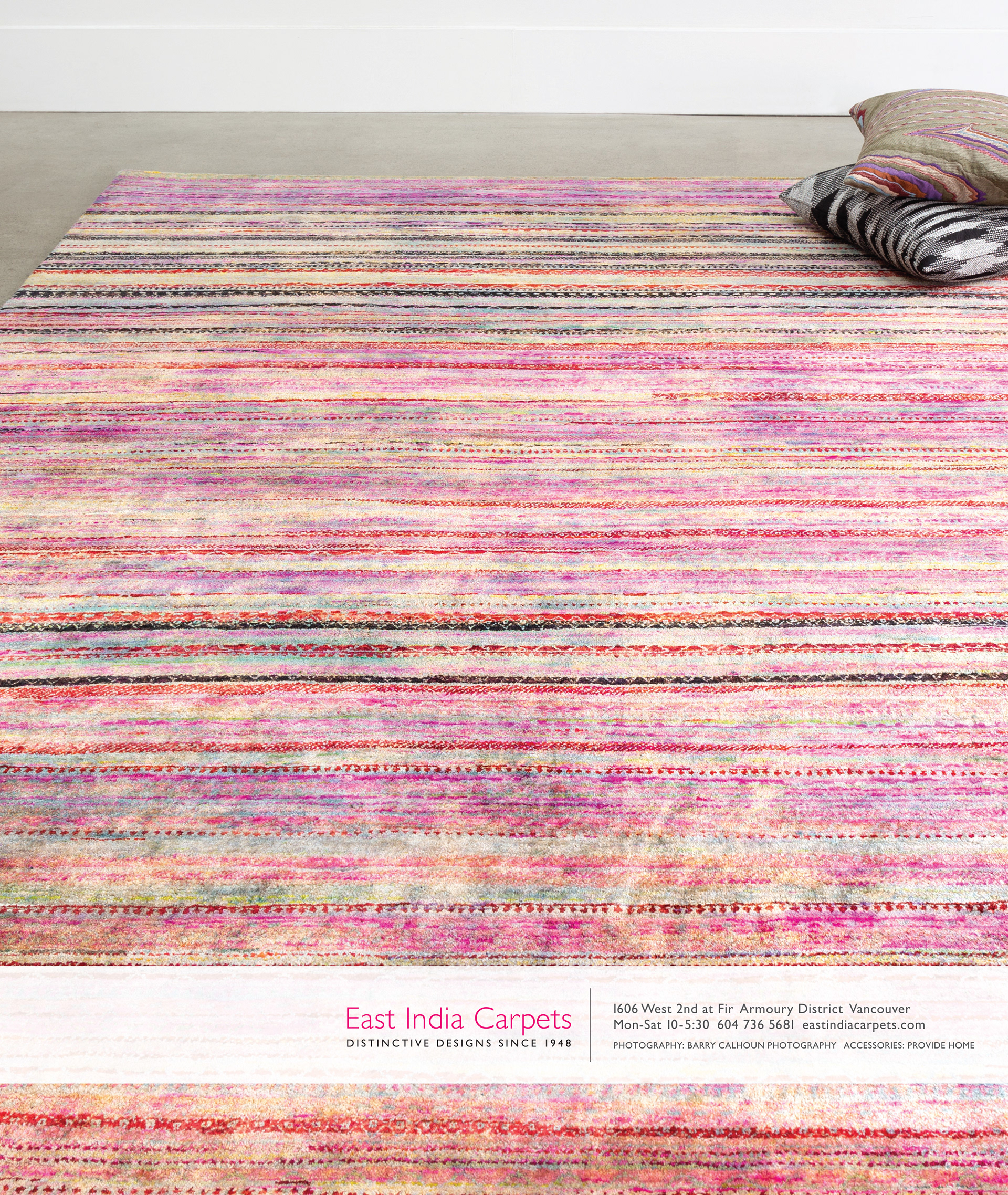 East India Carpets magazine ads