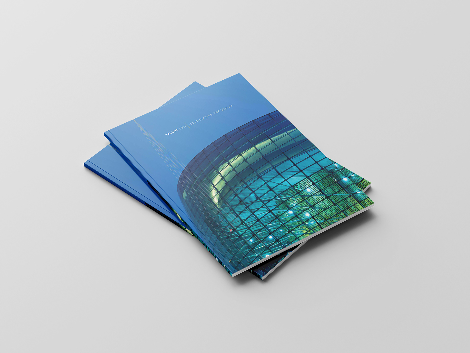 Catalog graphic design cover page