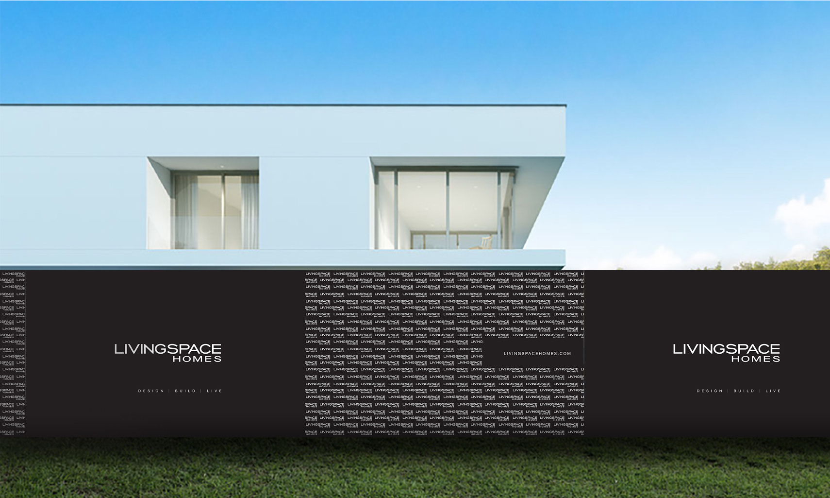 House building site signage