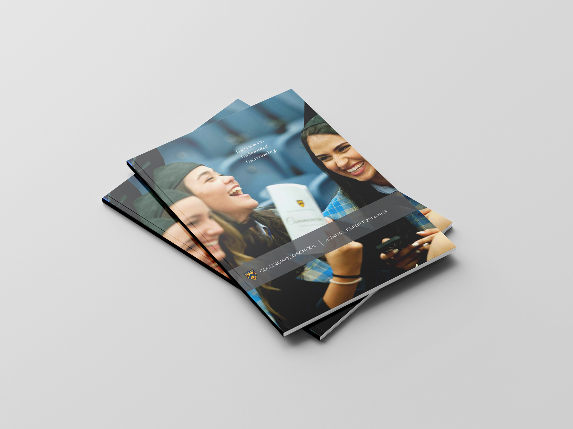 Private school annual report design
