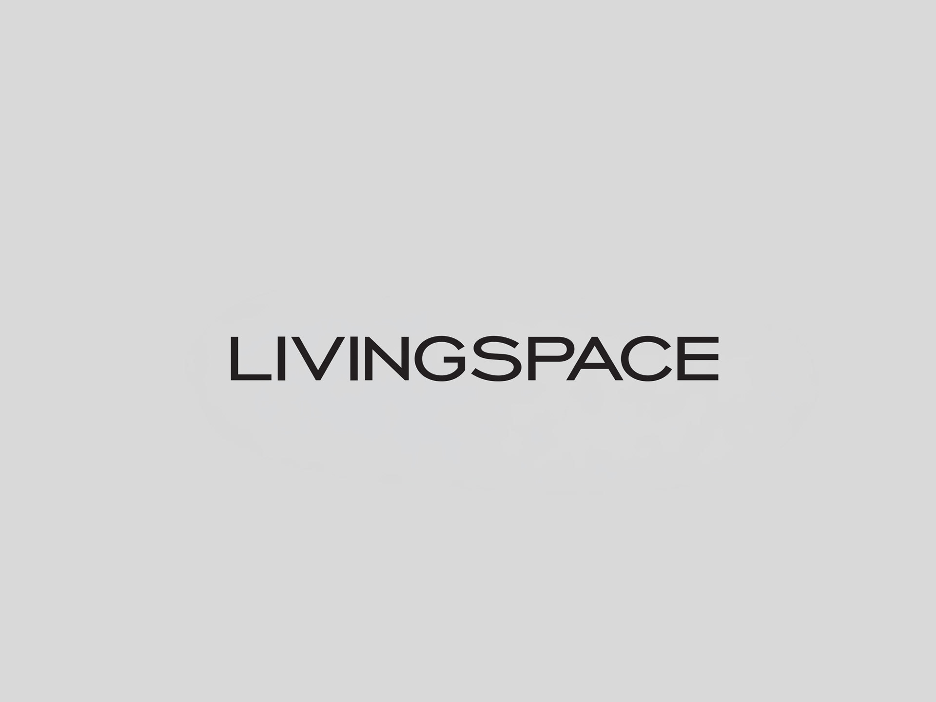 Livingspace logo wordmark design
