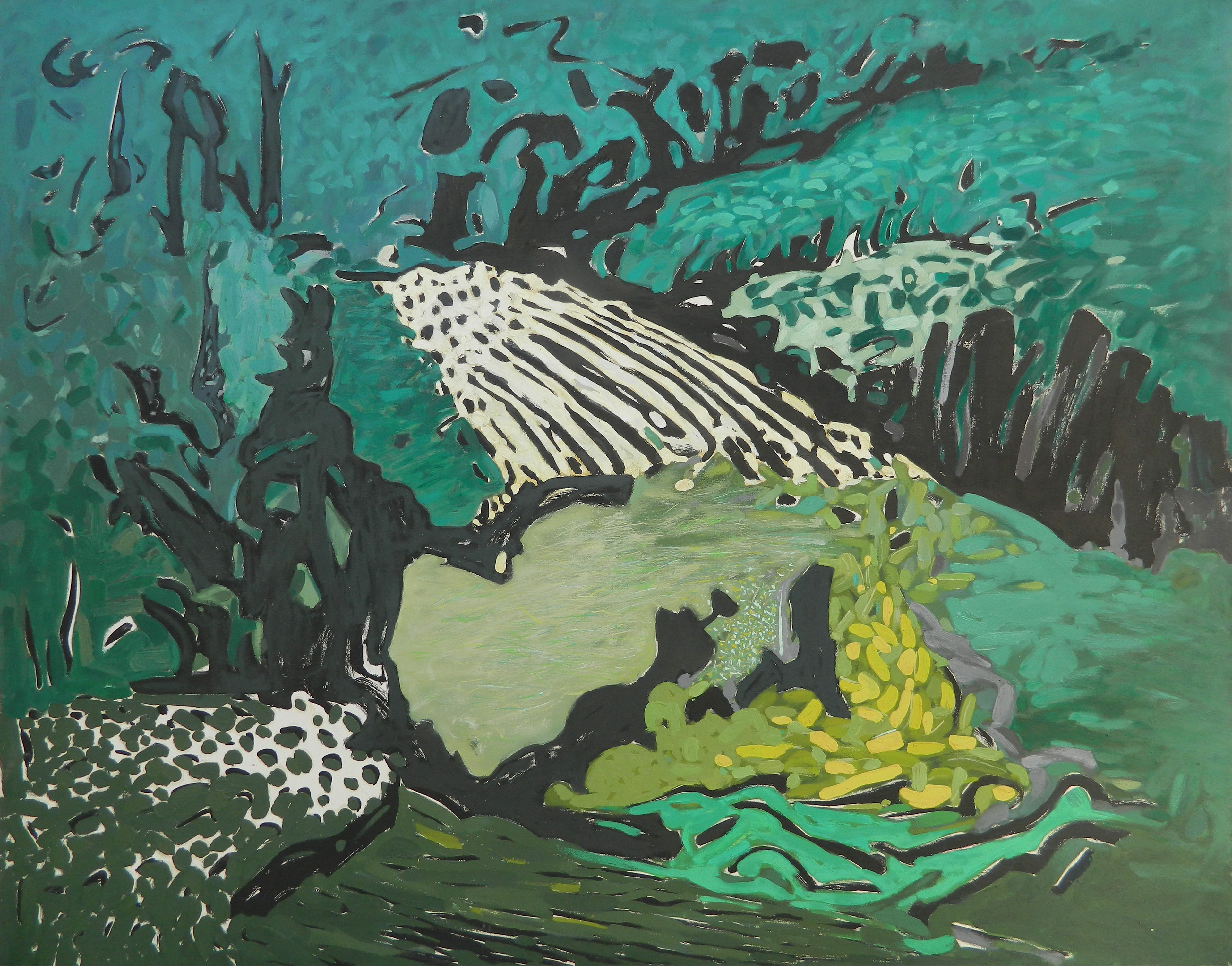 ALB Tolerat nr. 3, ulei/panza, 150x120 cm, 1995