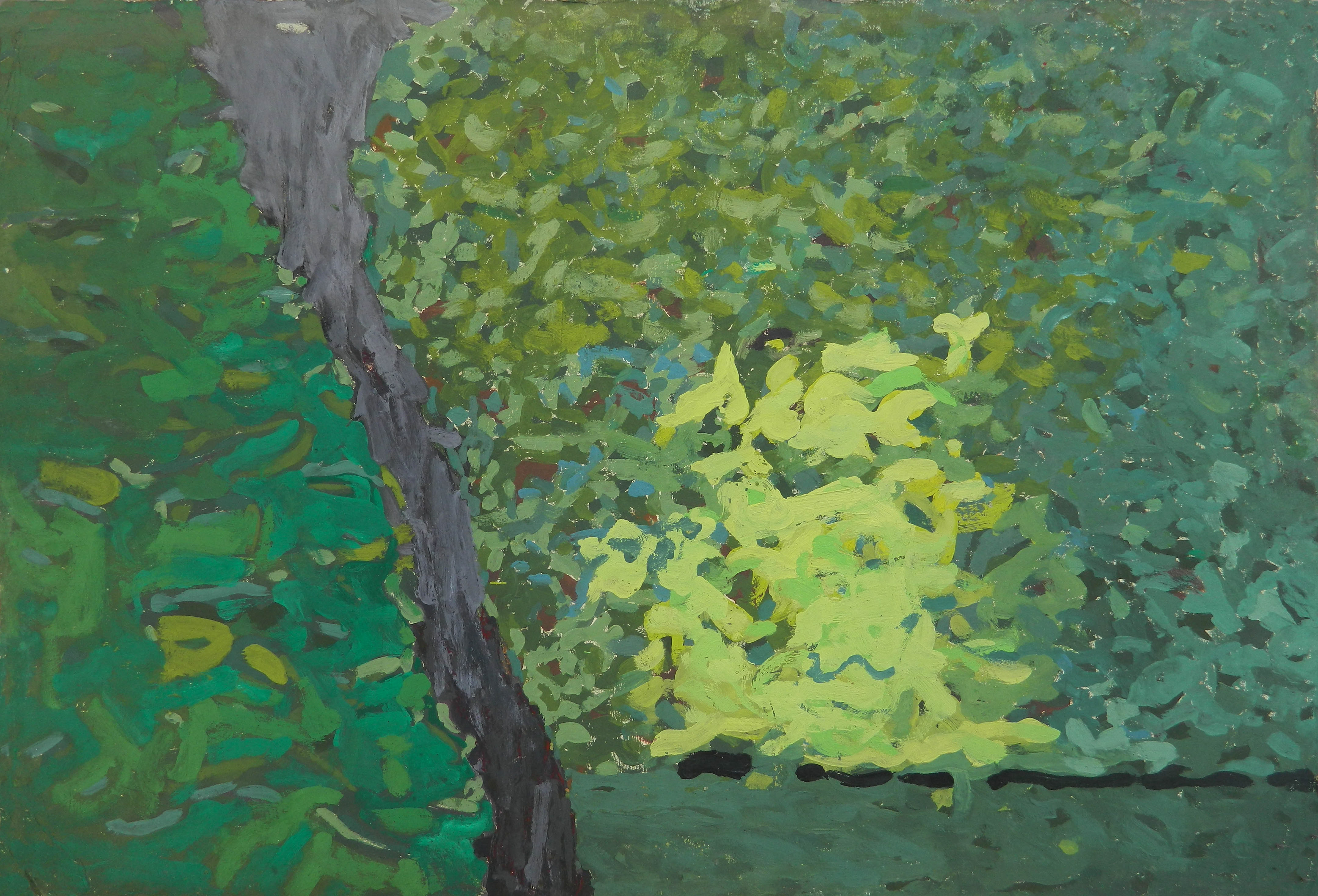 ALB Tolerat nr. 5, ulei/carton, 70x100 cm, 1995