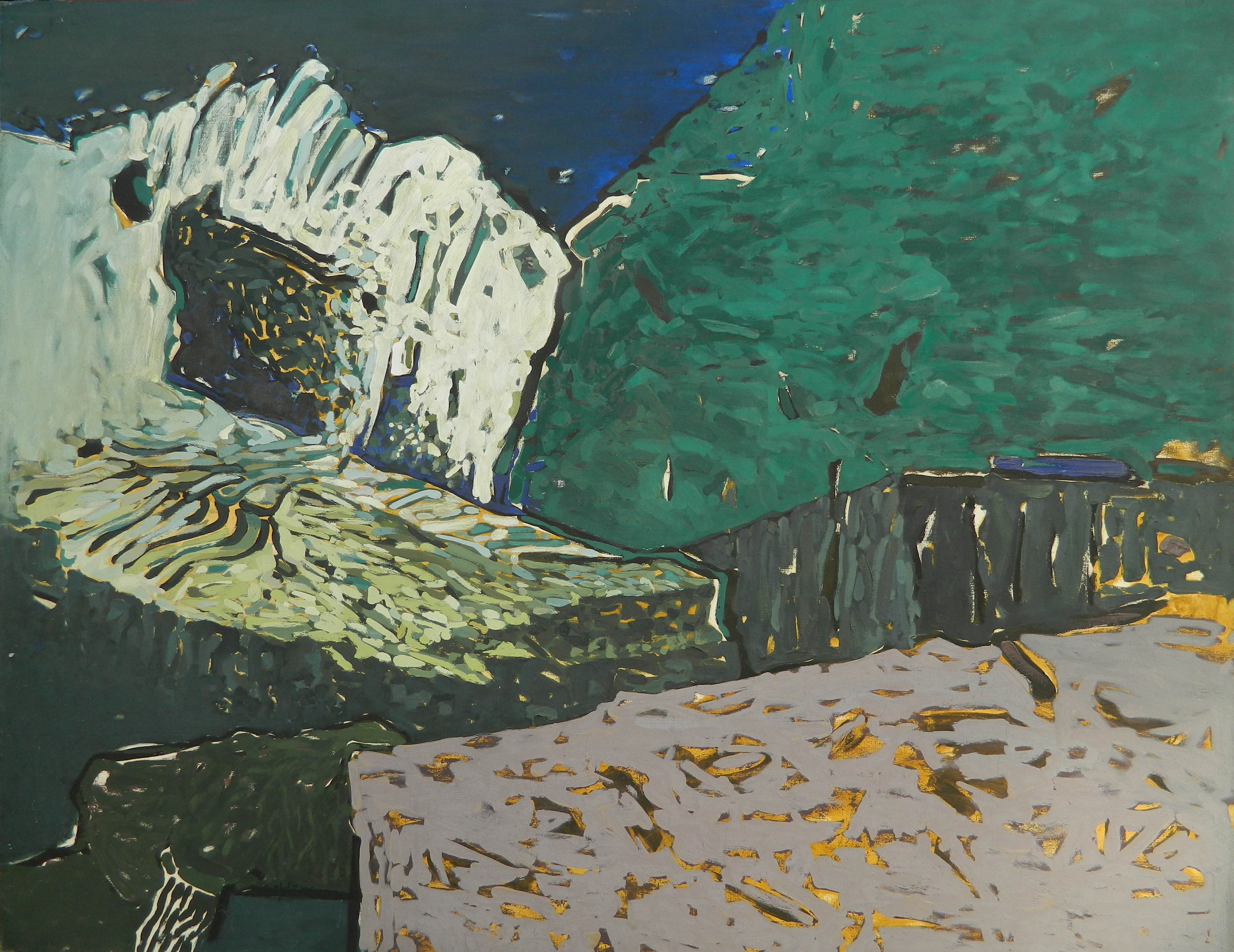 ALB Tolerat nr. 2, ulei/panza, 150x120 cm, 1995