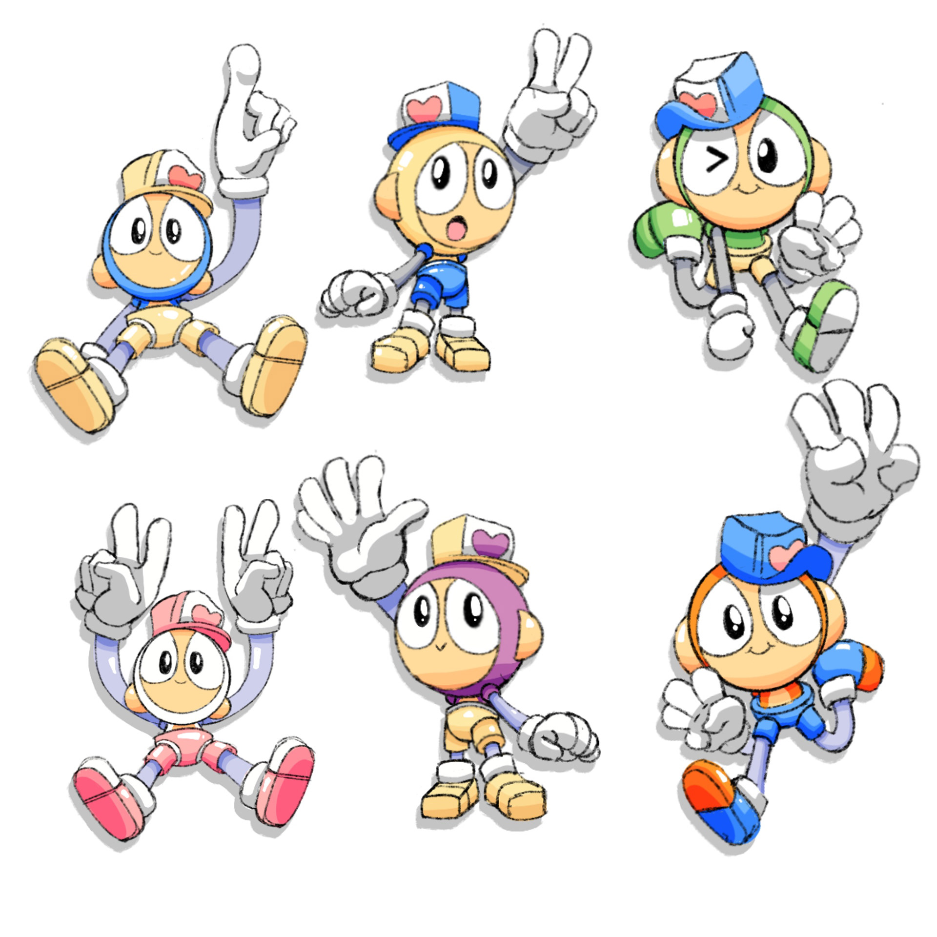 Color Palettes for Dizzee's Errand Storyboard Sequence