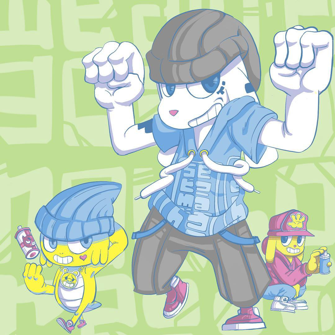 Character Designs for Alabaster City Sessions, Comic Concept