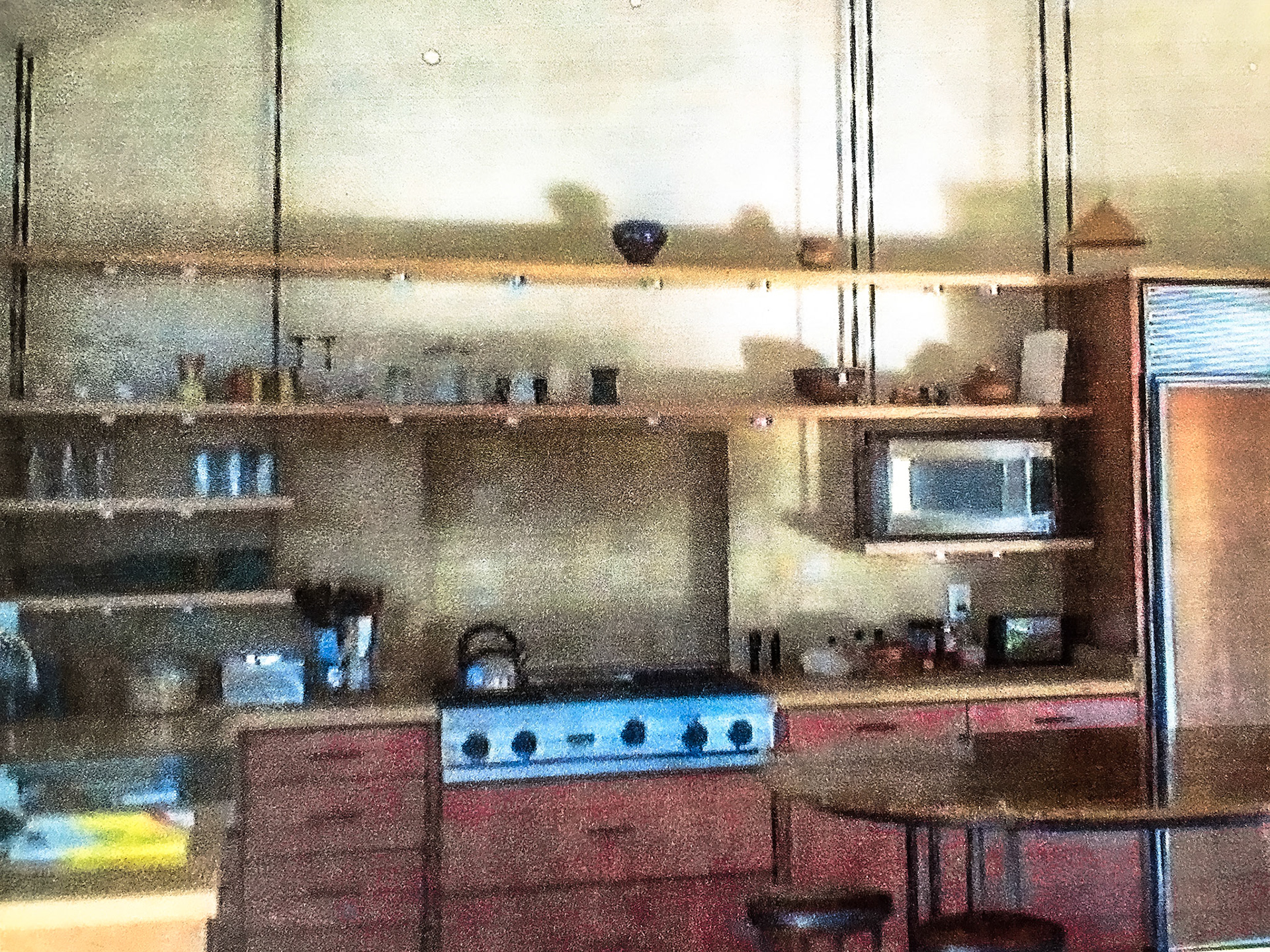 A vacation home in New Mexico.