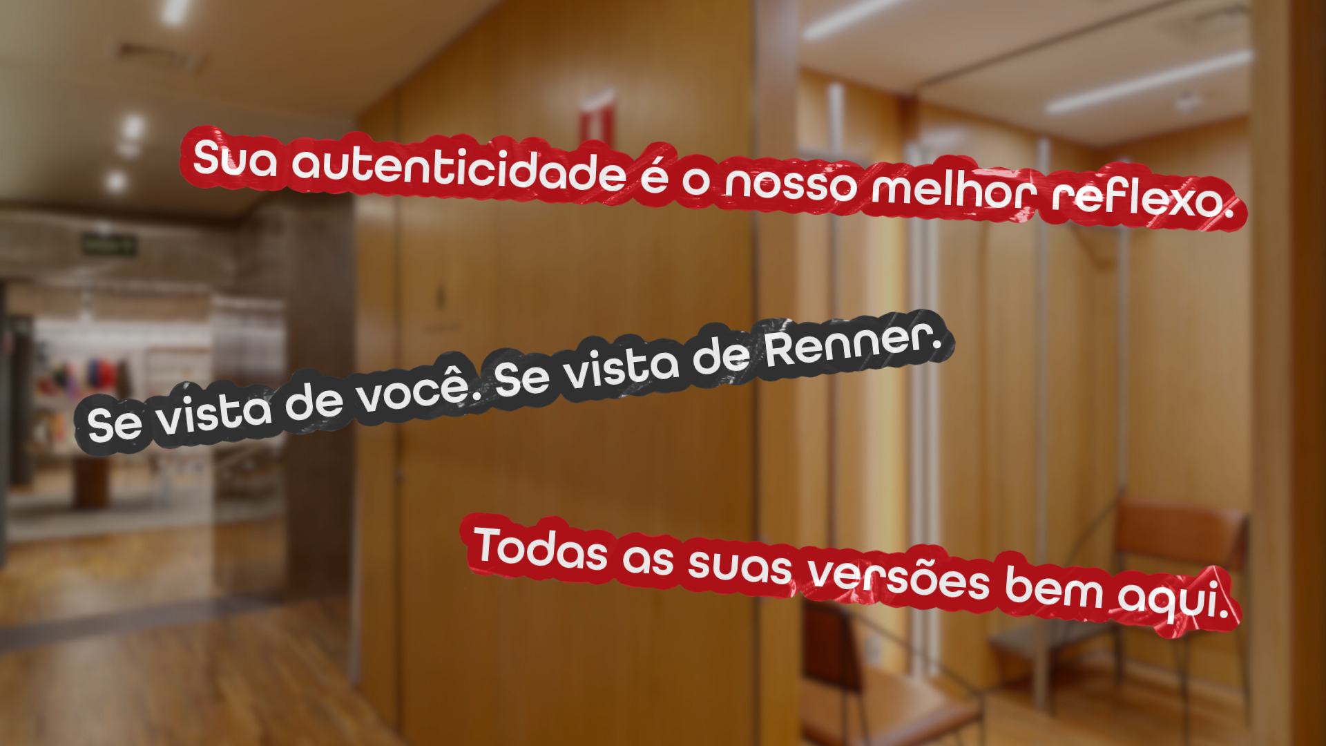 Adesivos de frases para colar no espelhos dos provadores