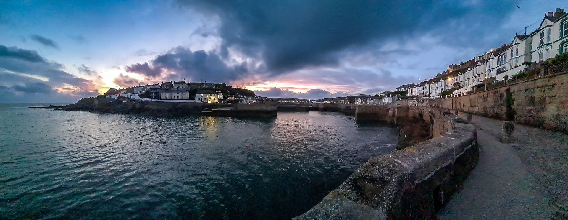 Porthleven Harbour Panoramic