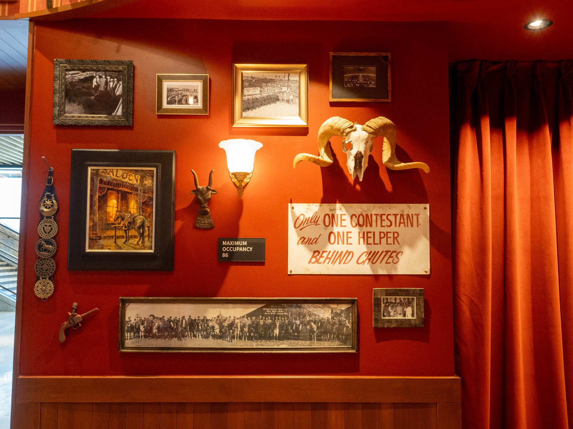 Legacy Saloon memorabilia