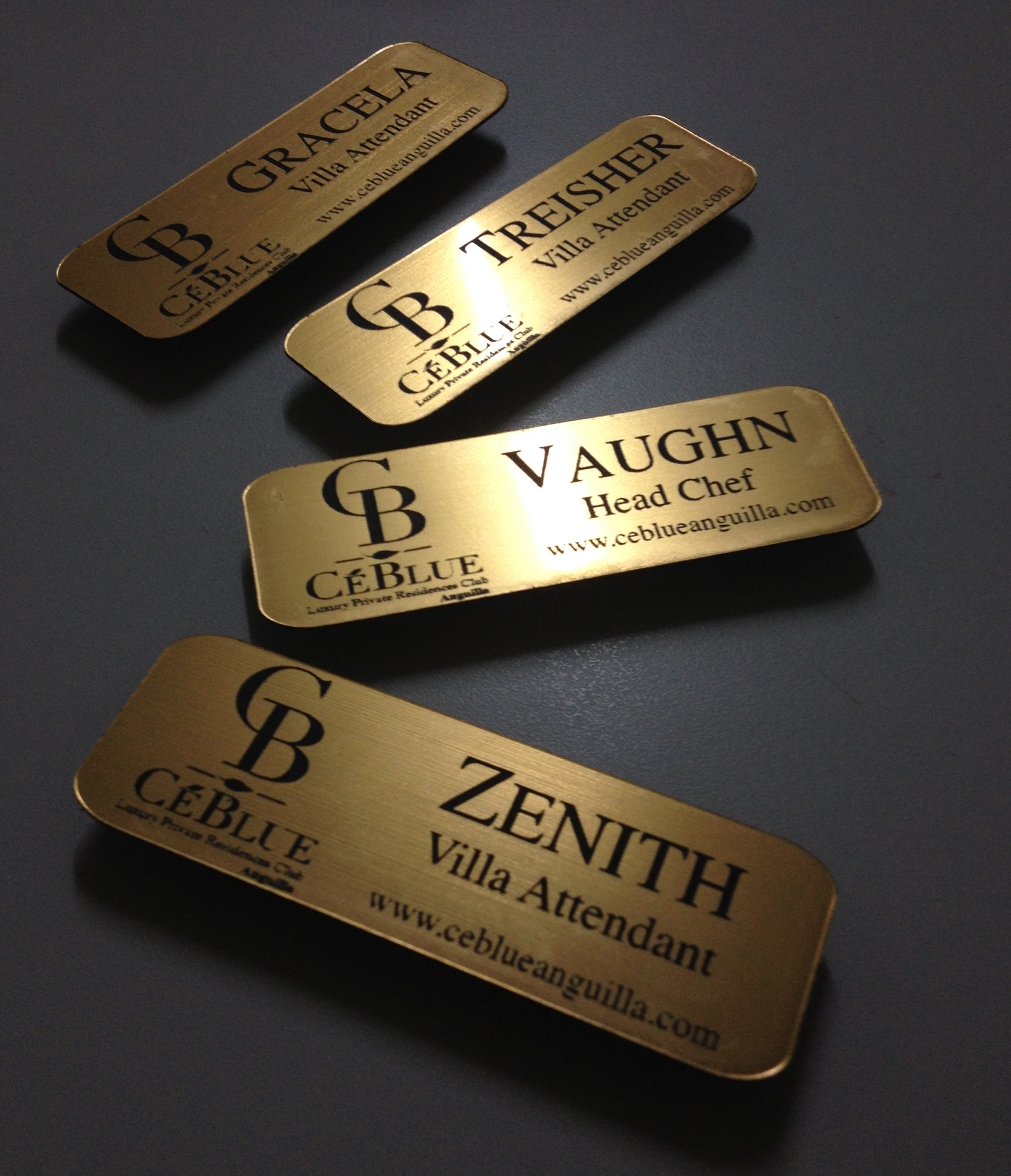 Plastic Name Tags
