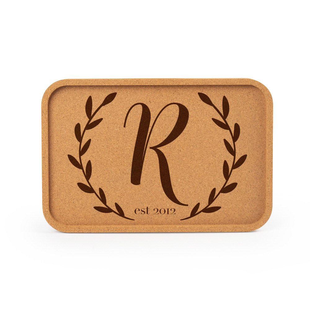 Rectangular Cork Tray