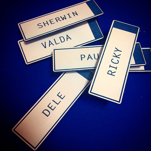 Plastic Name Tags