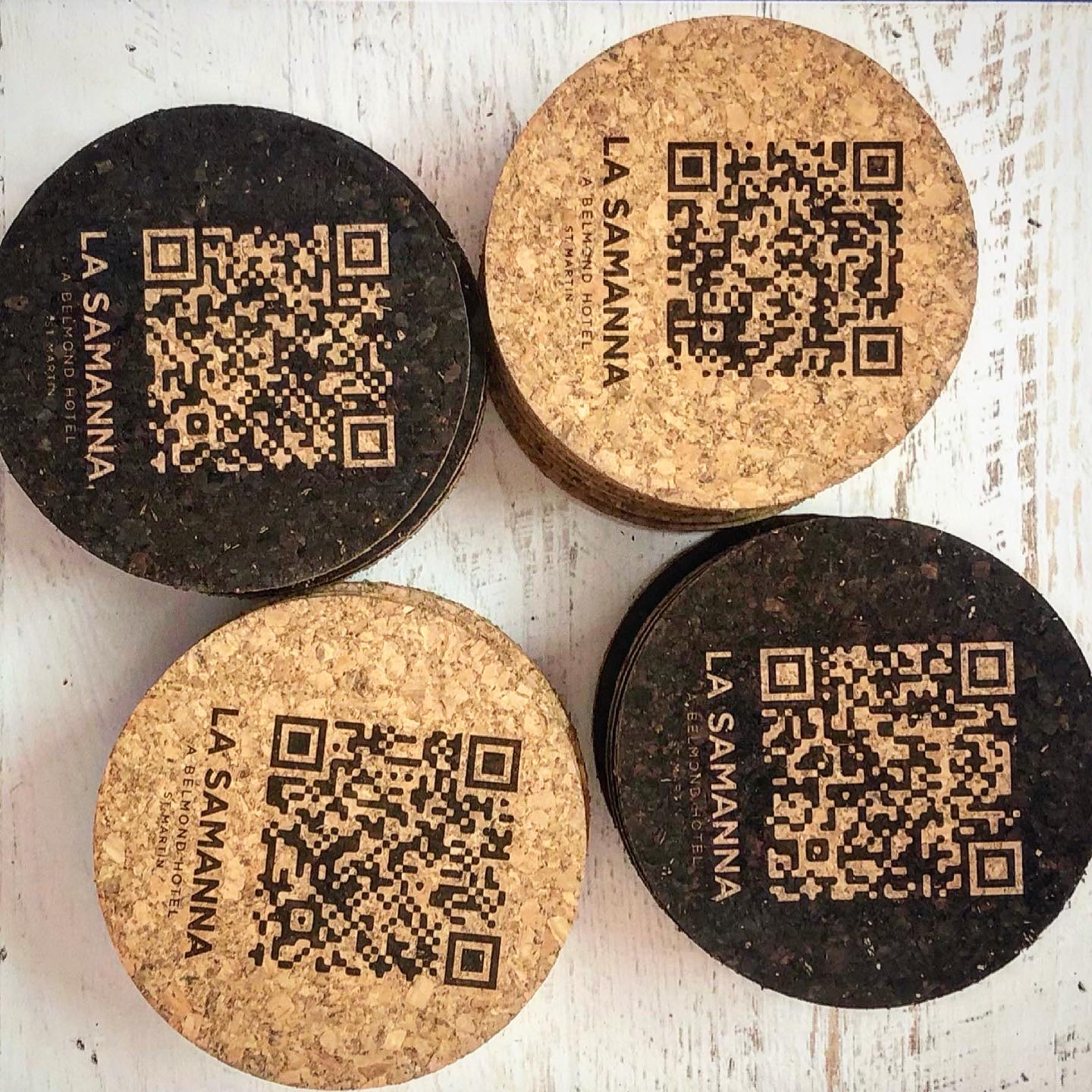 La Samana, A Belmond Hotel QR Code Coasters