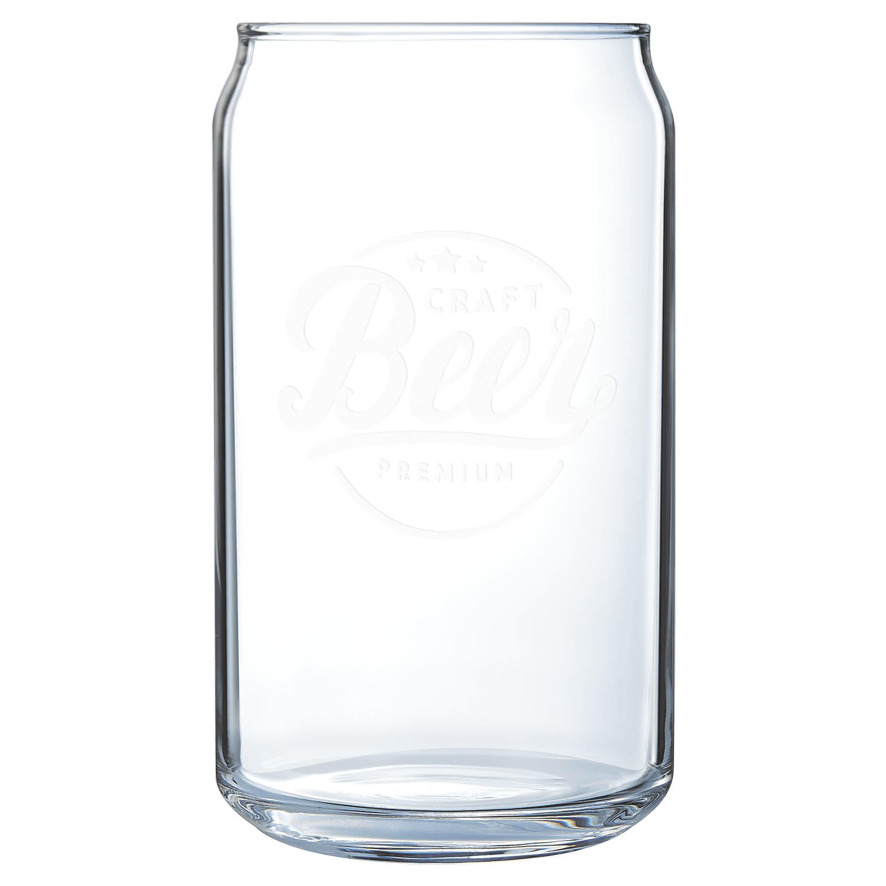 16oz Beer Can Glass