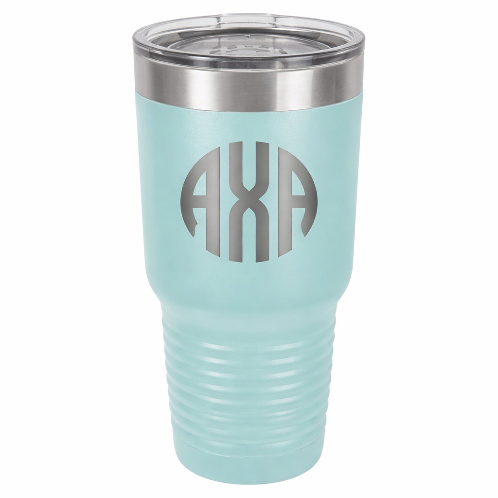 30oz Turquoise Tumbler