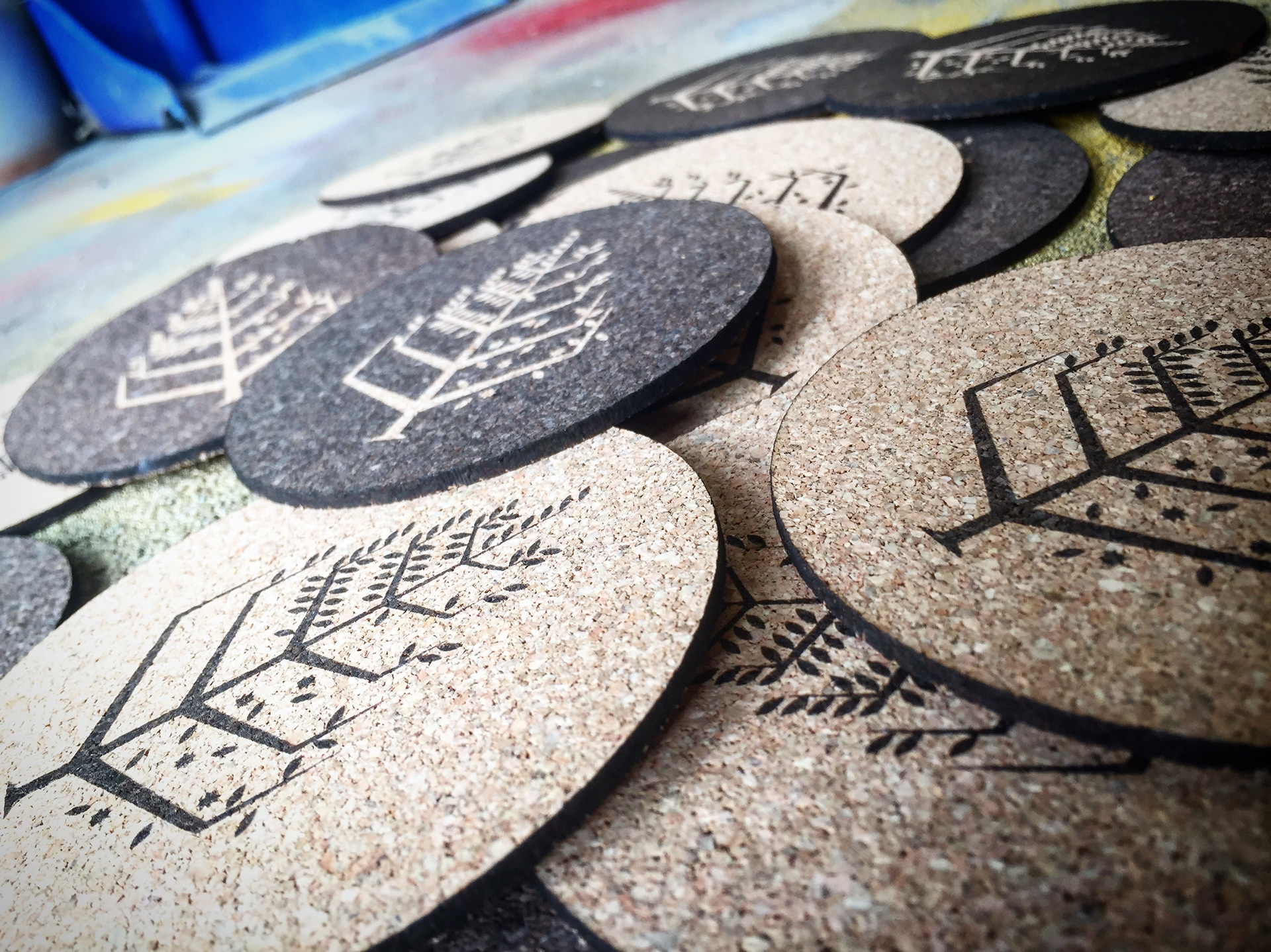 Four Seasons Anguilla Logo Coasters